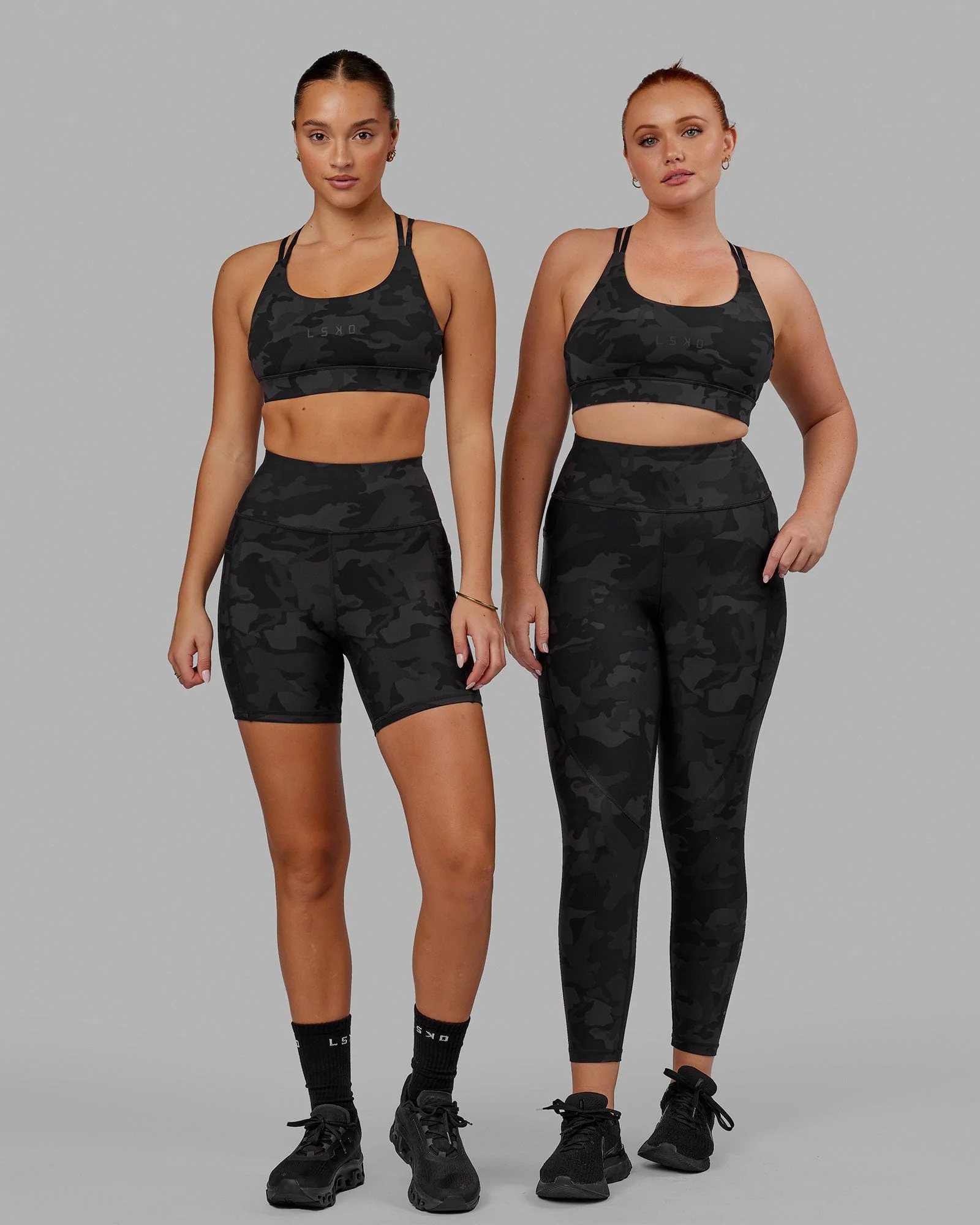 Bridge Sports Bra - Black Camo 8 Bridge Sports Bra - Black Camo