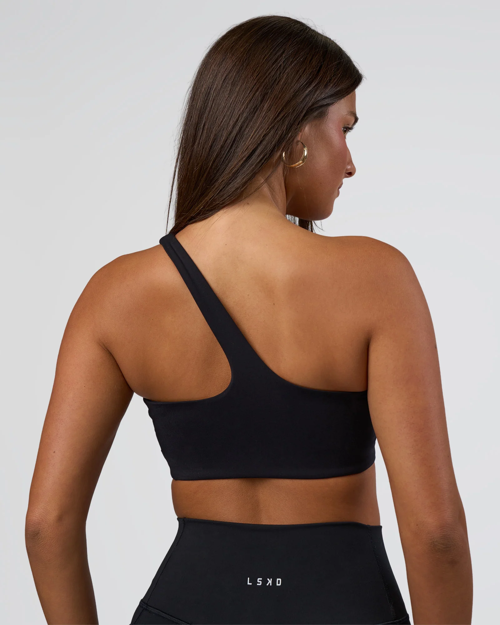 Angle Sports Bra - Black