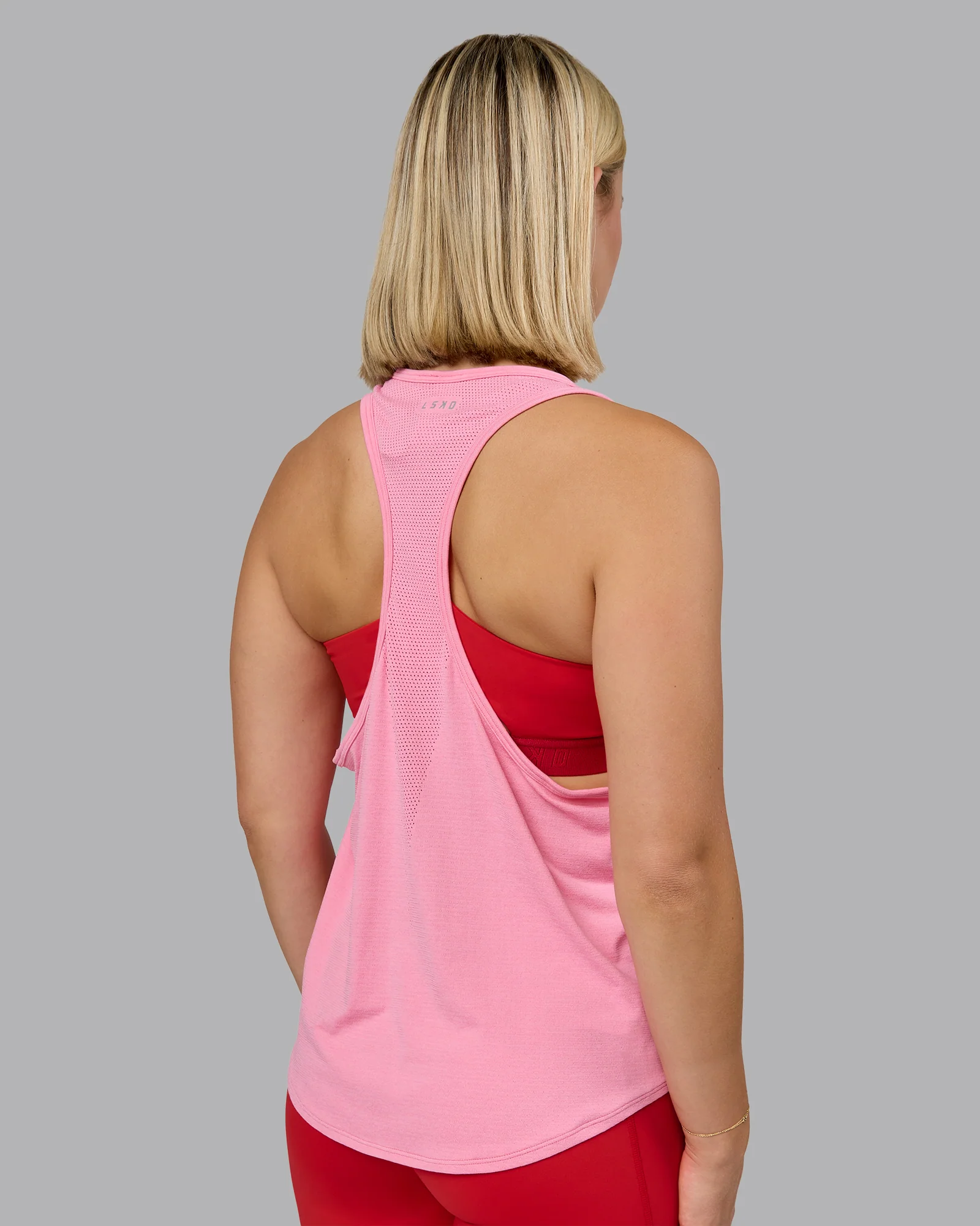 AeroFLX+ Drop Armhole Seamless Tank - Candy Pink/Candy Pink