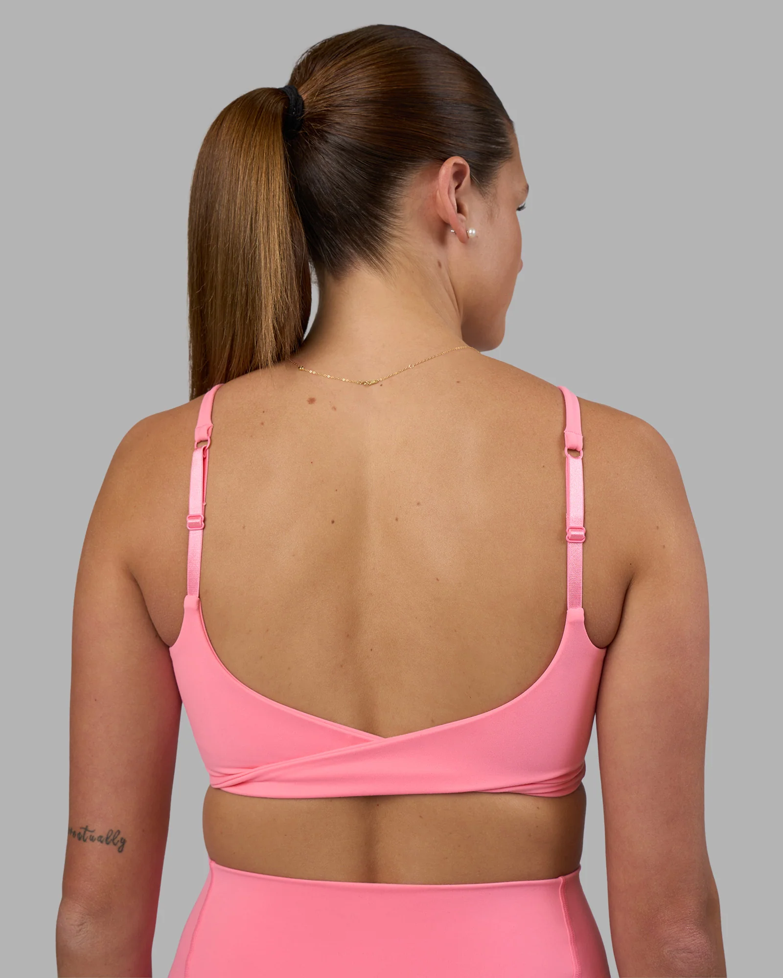 Twist Sports Bra - Candy Pink 5 Twist Sports Bra - Candy Pink