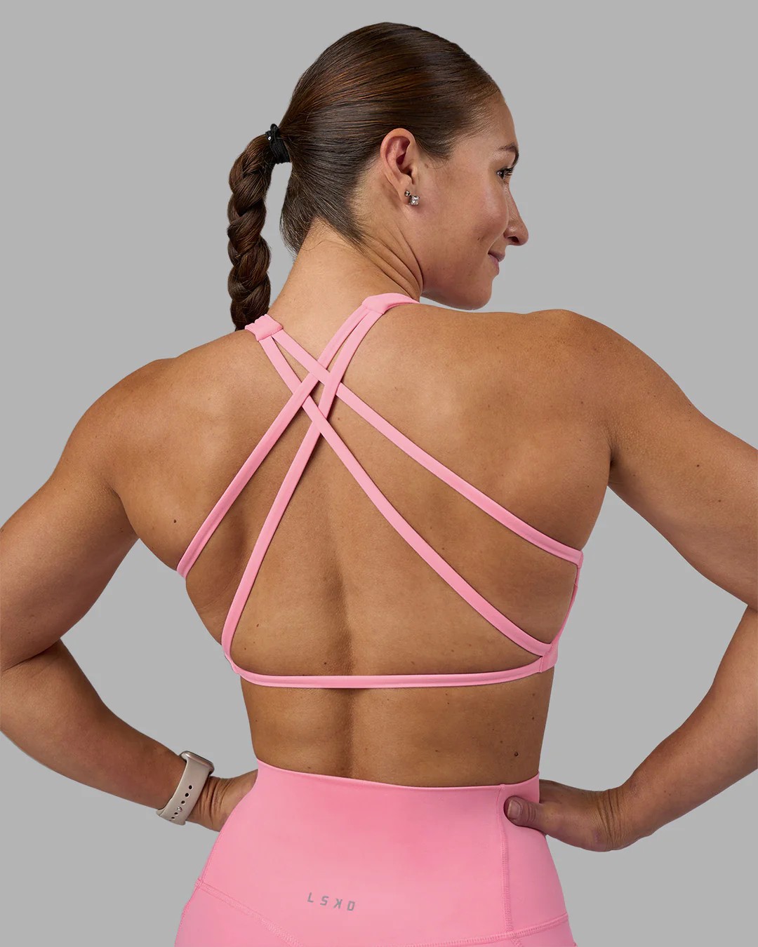 Aspire Sports Bra - Candy Pink