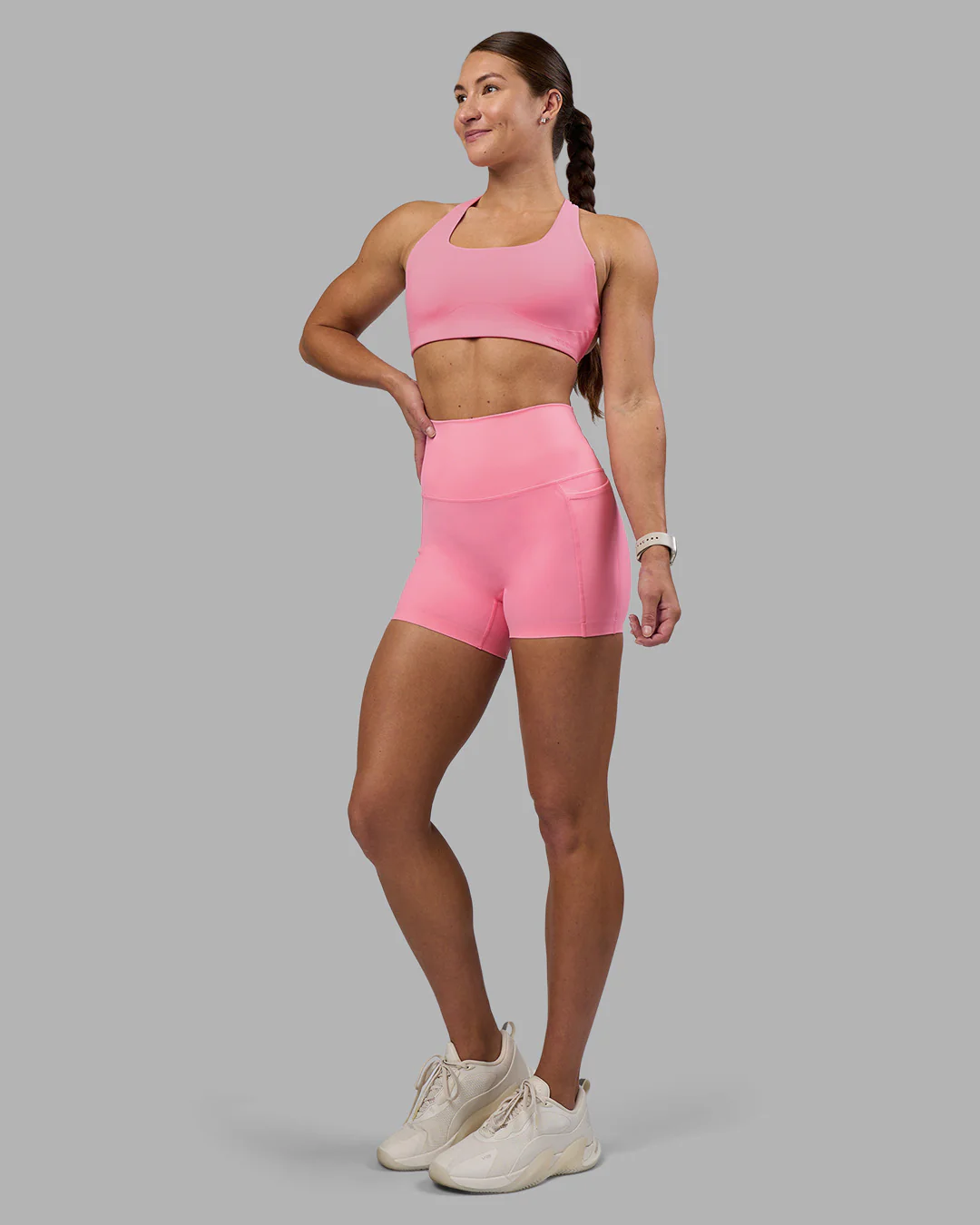 Aspire Sports Bra - Candy Pink