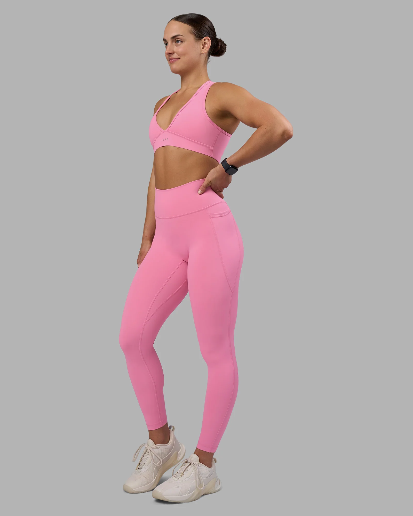 Fusion Ultra High-Rise Full Length Legging Pockets - Candy Pink 5 Fusion Ultra High-Rise Full Length Legging Pockets - Candy Pink