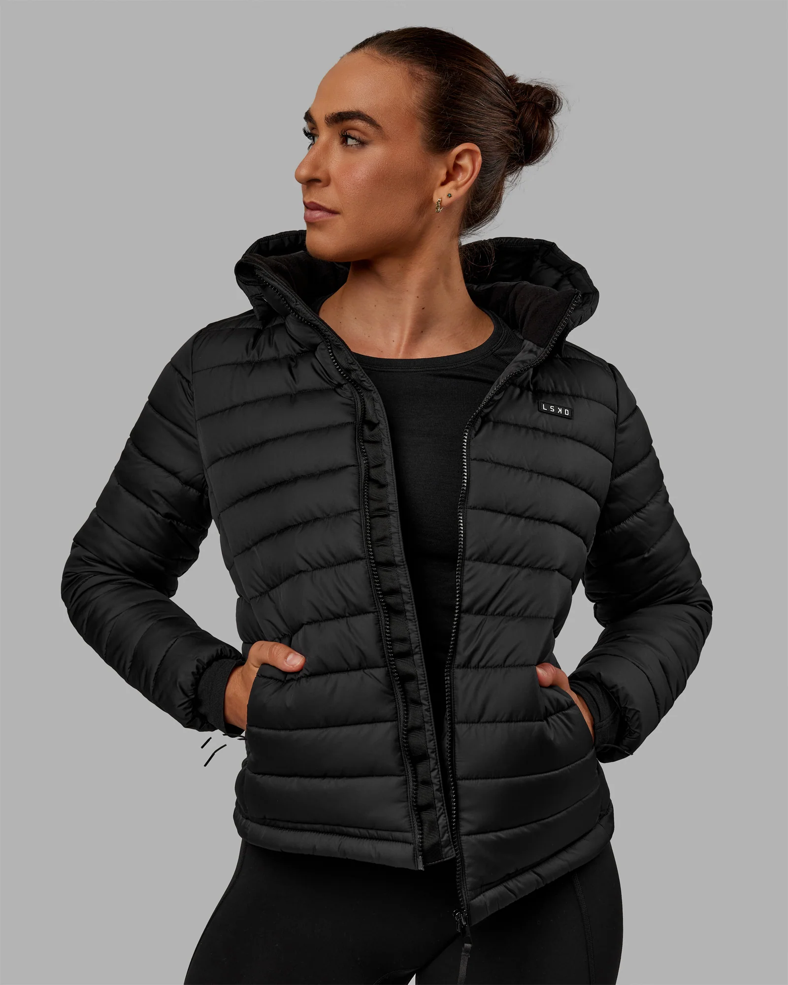 All Day Puffer Jacket - Black