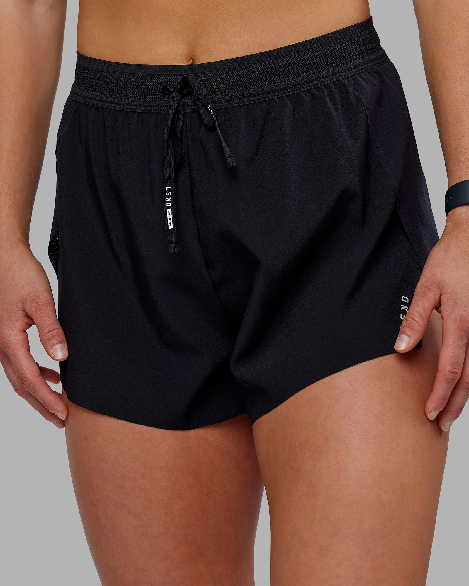 Accelerate 3" High-Rise Running Short - Black