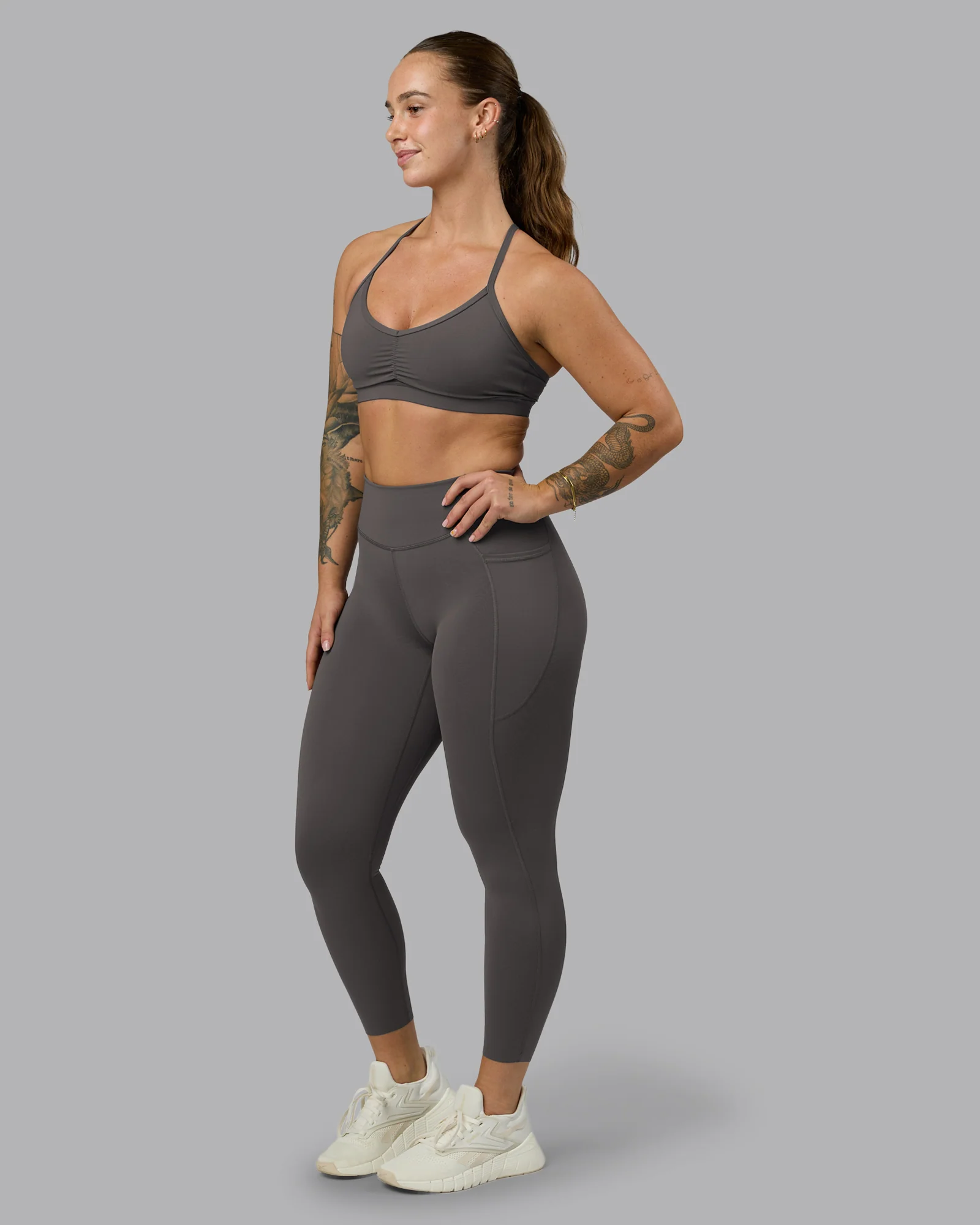 Elite High-Rise 7/8 Legging Pockets - Dark Storm 7 Elite High-Rise 7/8 Legging Pockets - Dark Storm
