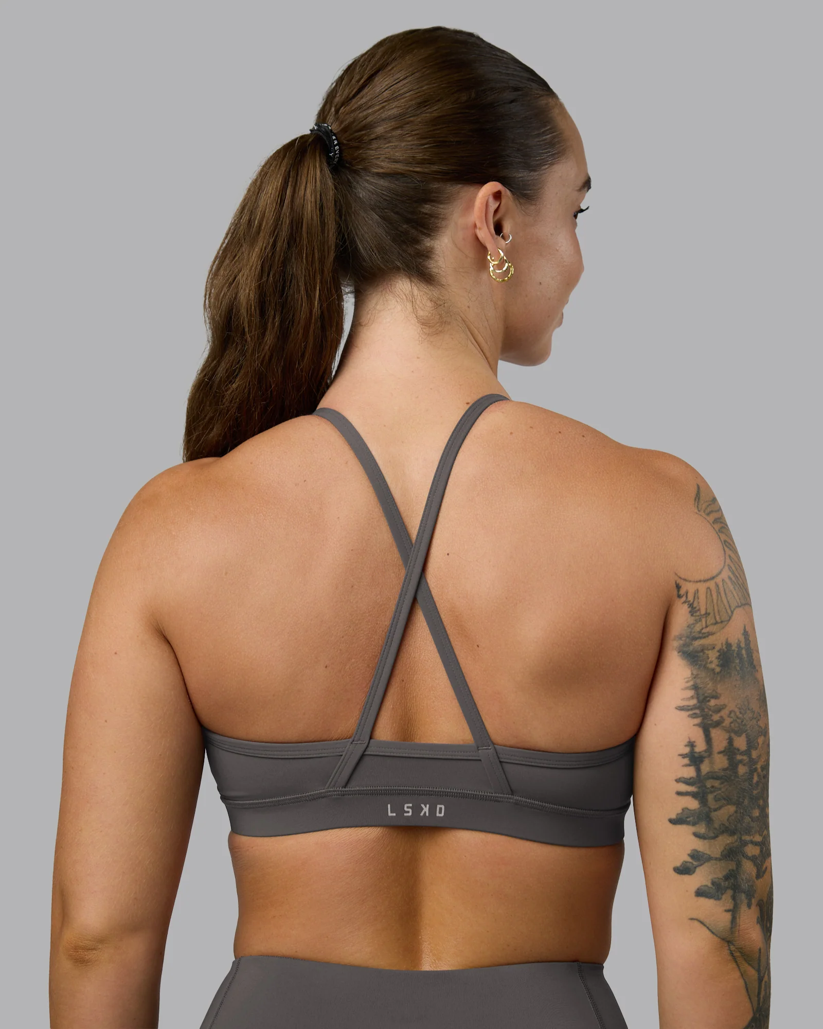 Clarity Sports Bra - Dark Storm