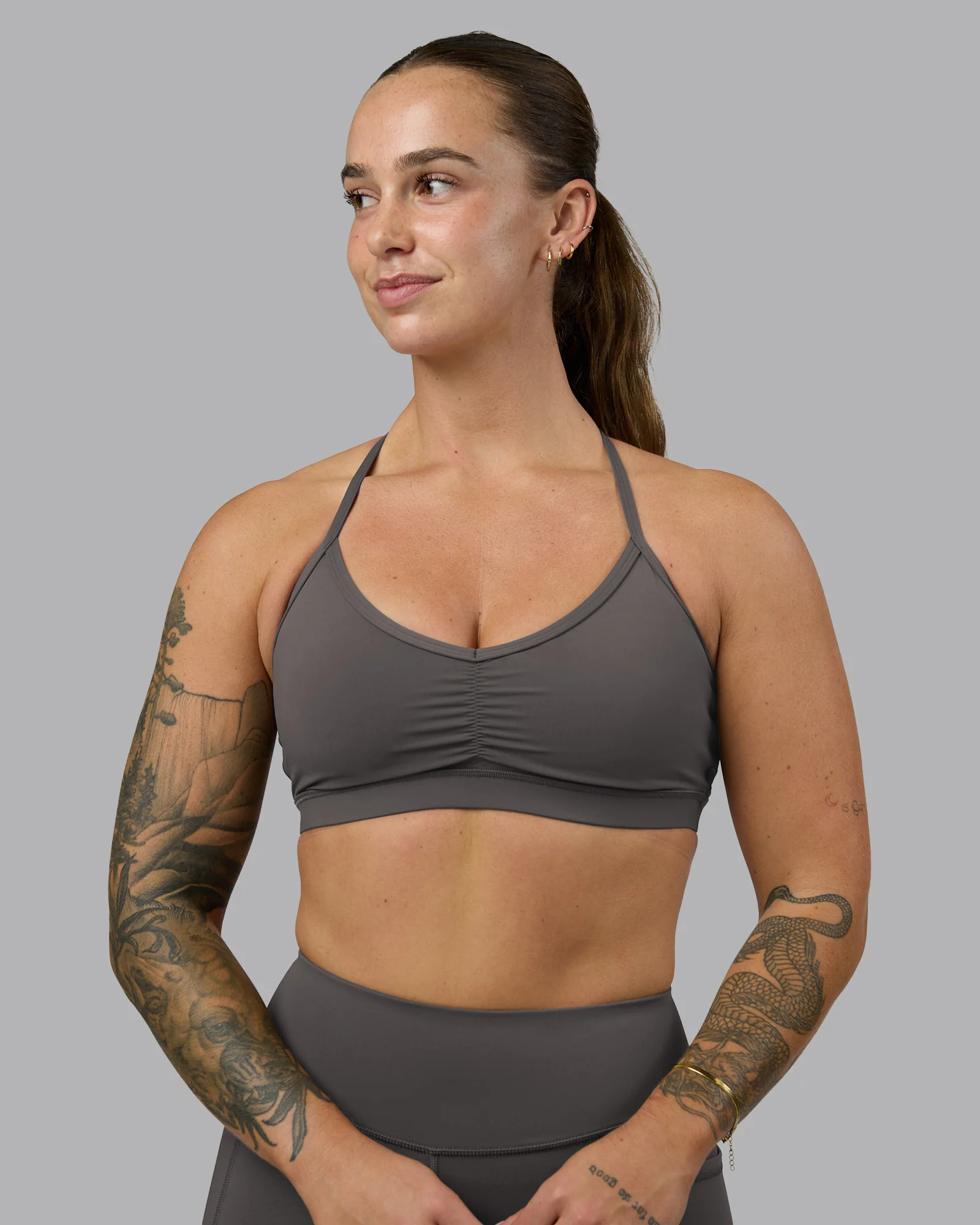 Clarity Sports Bra - Dark Storm