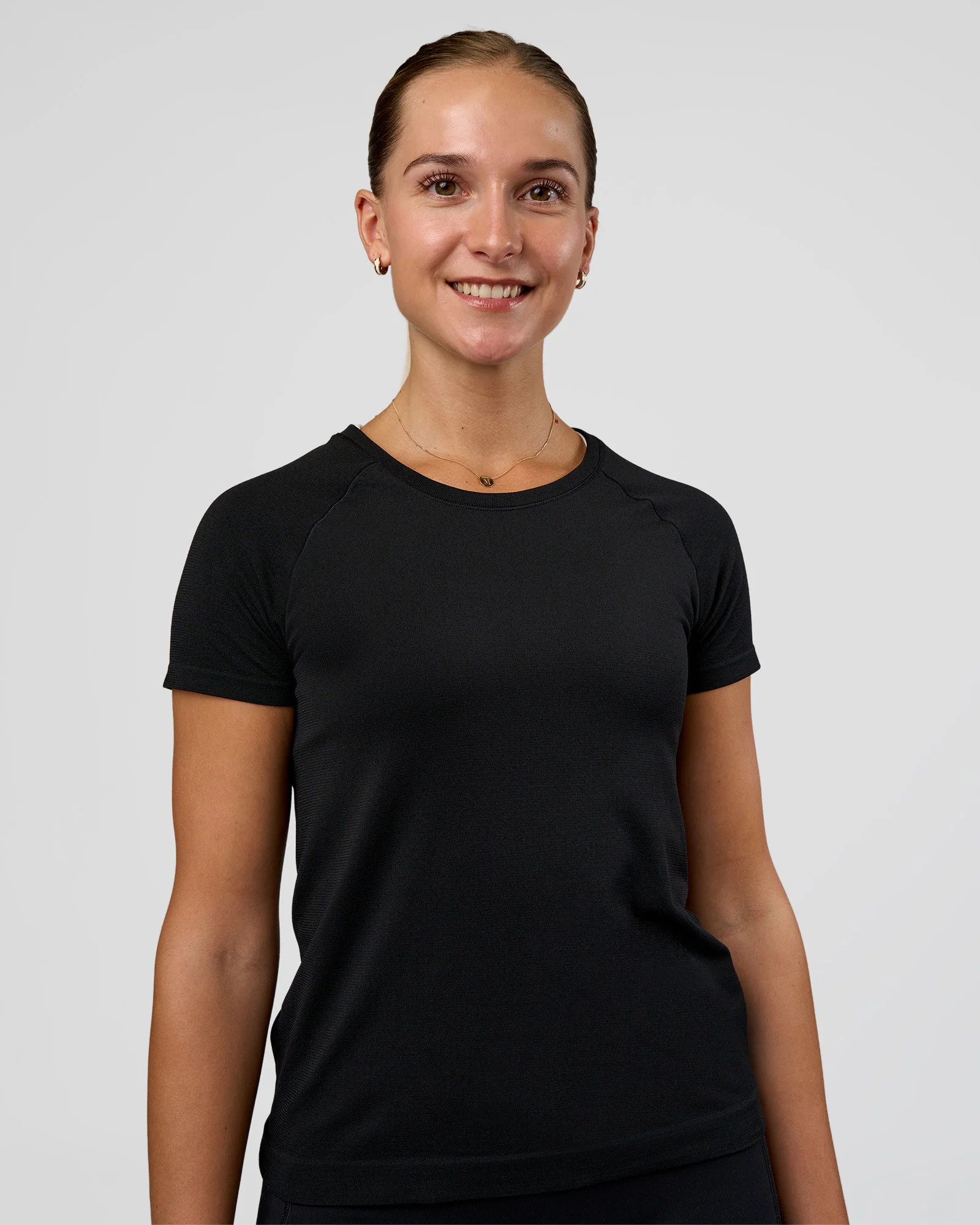 AeroFLX+ Seamless Tee - Black/Black