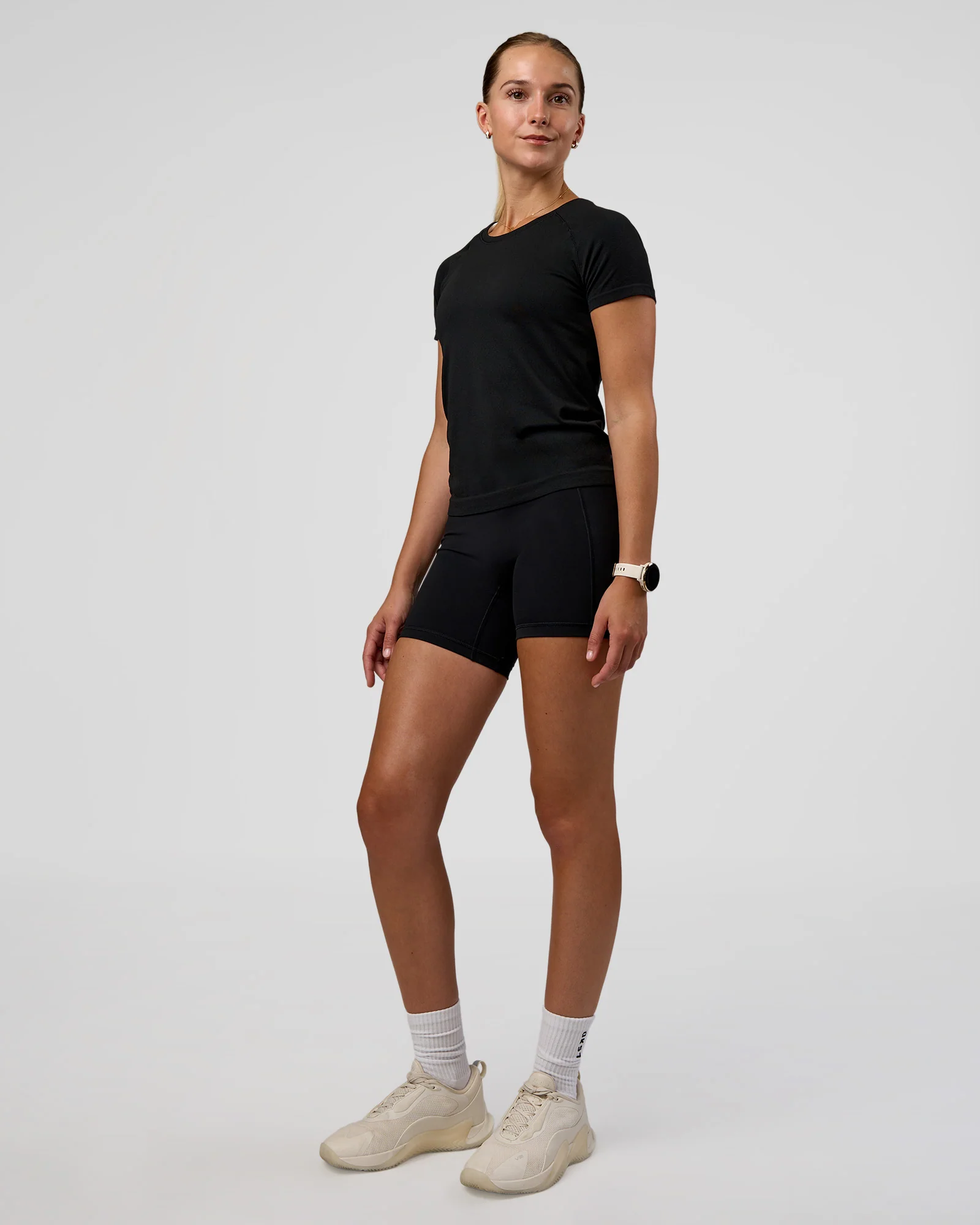 AeroFLX+ Seamless Tee - Black/Black