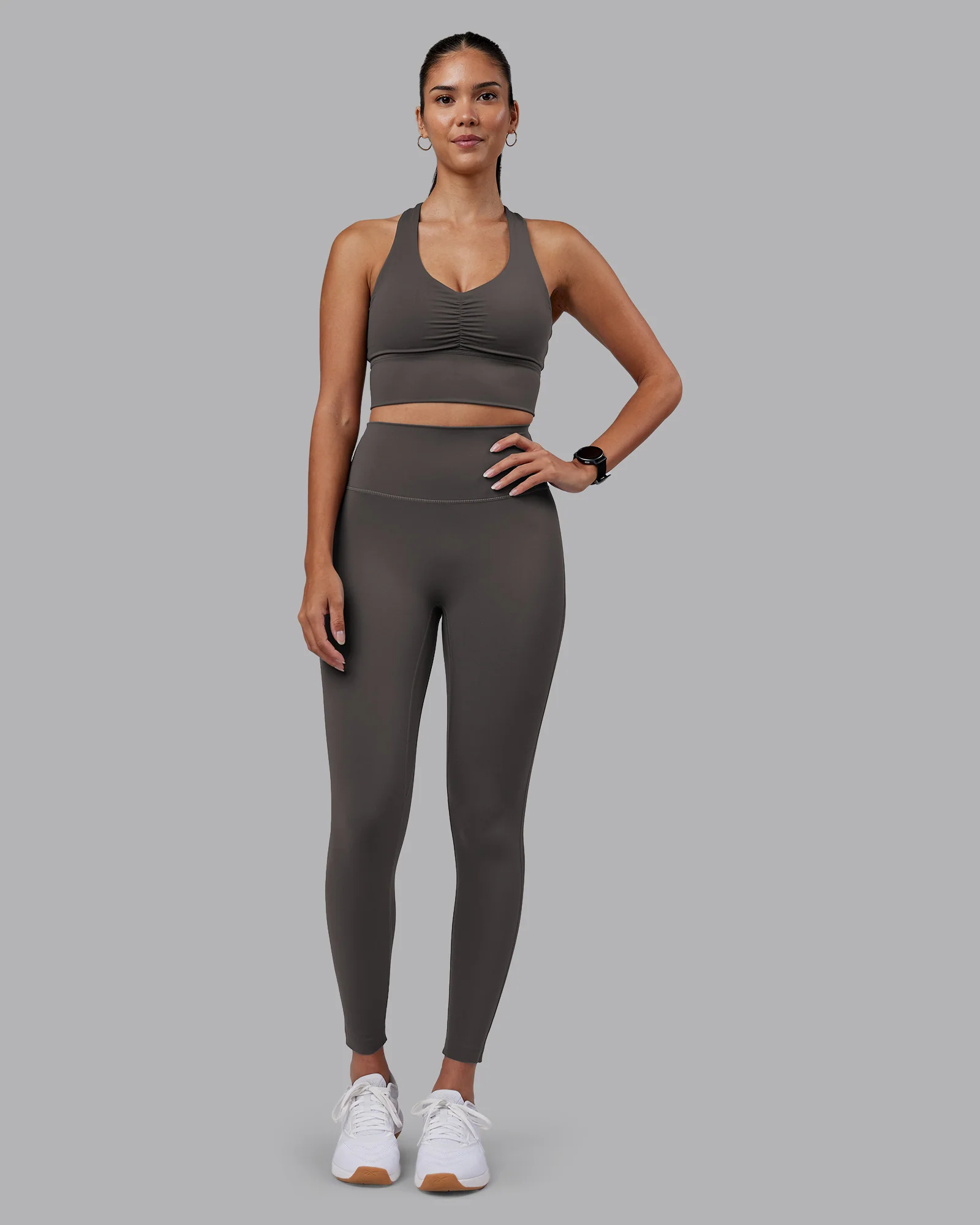 Evoke Longline Sports Bra - Dark Storm 5 Evoke Longline Sports Bra - Dark Storm