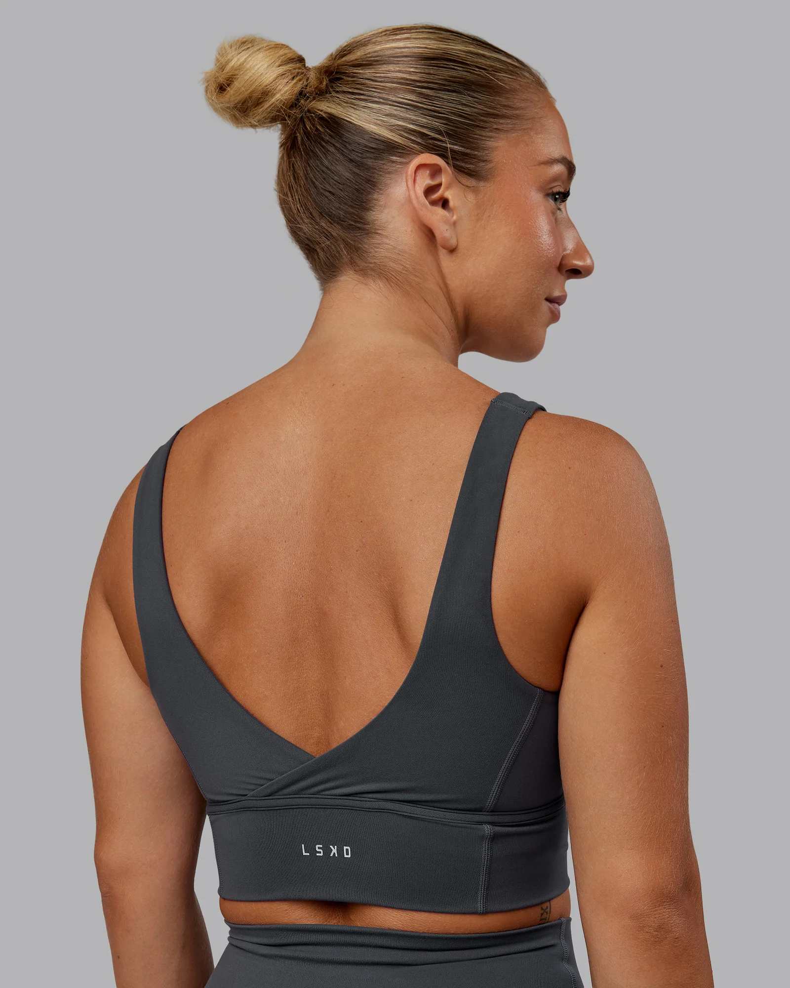 Function Longline Sports Bra - Dark Storm
