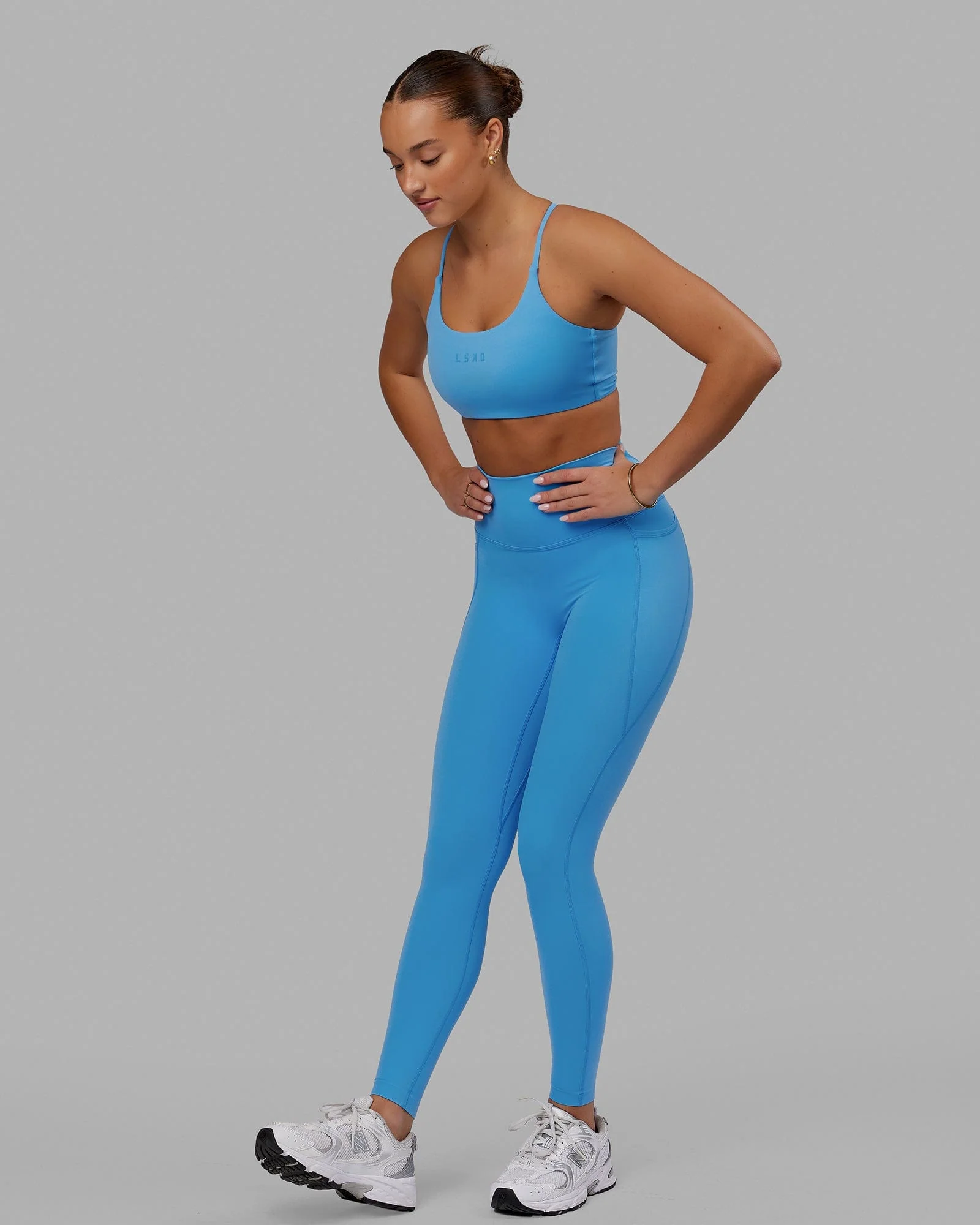 Elixir Ultra High-Rise Full Length Legging Pockets - Azure Blue 10 Elixir Ultra High-Rise Full Length Legging Pockets - Azure Blue
