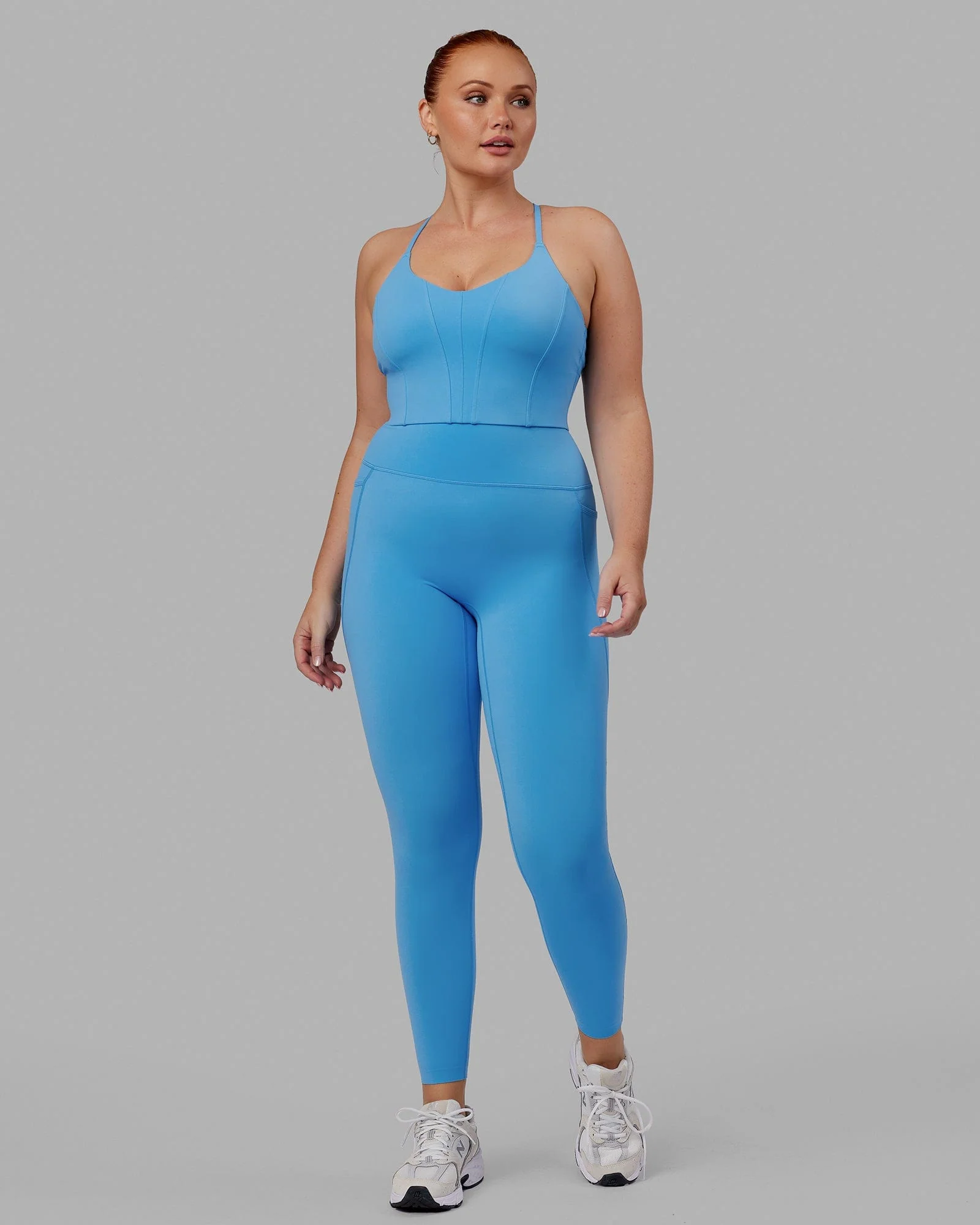 Elixir Ultra High-Rise Full Length Legging Pockets - Azure Blue 6 Elixir Ultra High-Rise Full Length Legging Pockets - Azure Blue