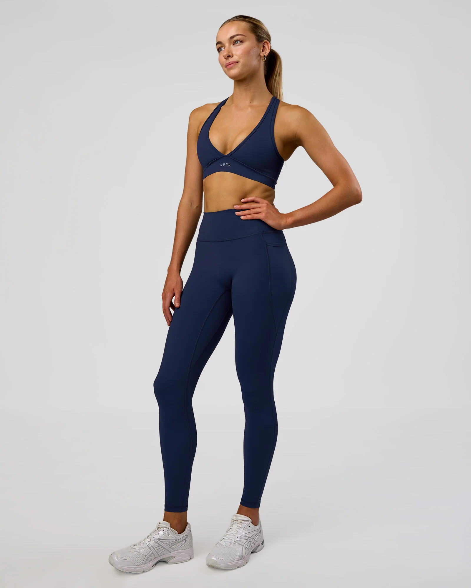 Fusion Ultra High-Rise Full Length Legging Pockets - Future Navy