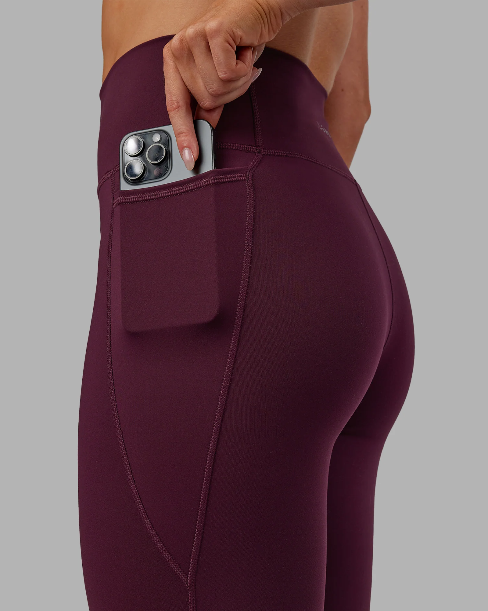 Fusion Ultra High-Rise Full Length Legging Pockets - Cherry Lacquer 5 Fusion Ultra High-Rise Full Length Legging Pockets - Cherry Lacquer