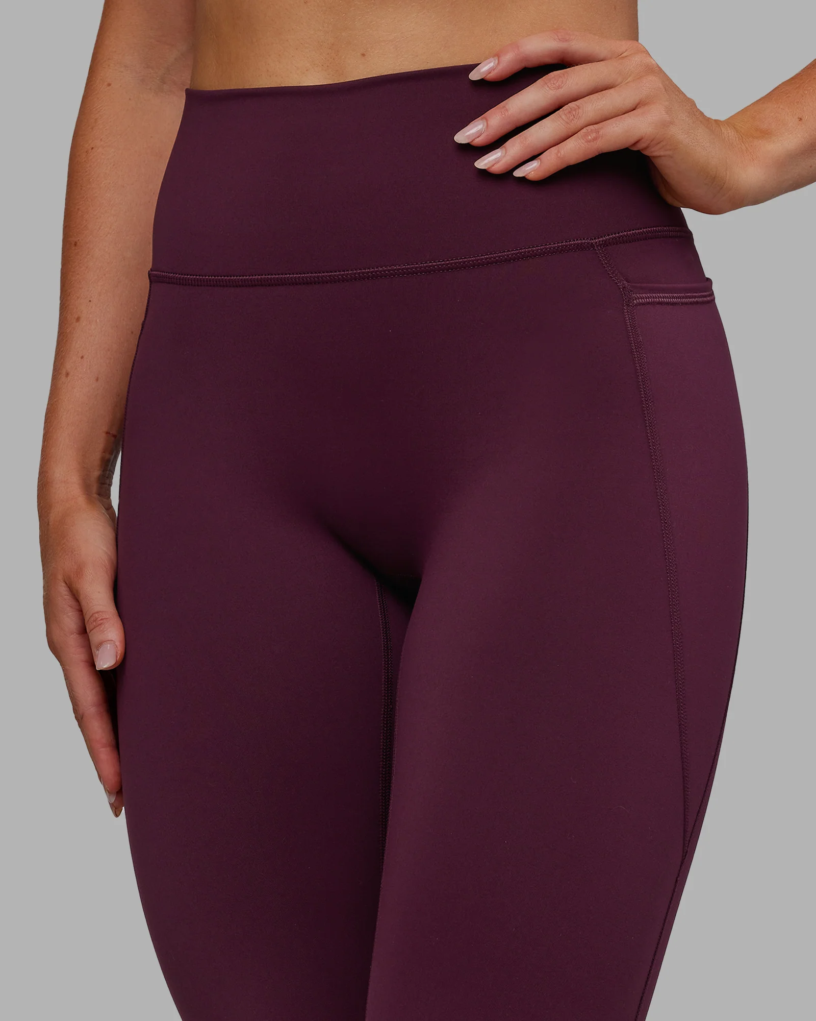 Fusion Ultra High-Rise Full Length Legging Pockets - Cherry Lacquer 8 Fusion Ultra High-Rise Full Length Legging Pockets - Cherry Lacquer