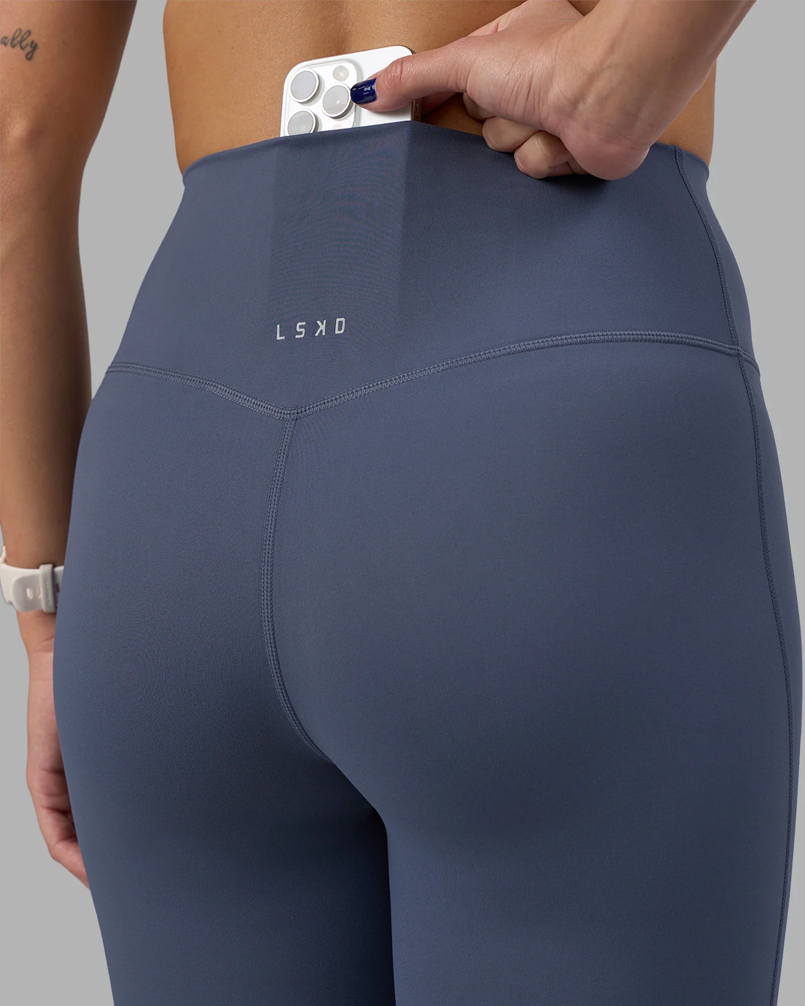 Elixir Ultra High-Rise Full Length Legging - Night Shadow 6 Elixir Ultra High-Rise Full Length Legging - Night Shadow