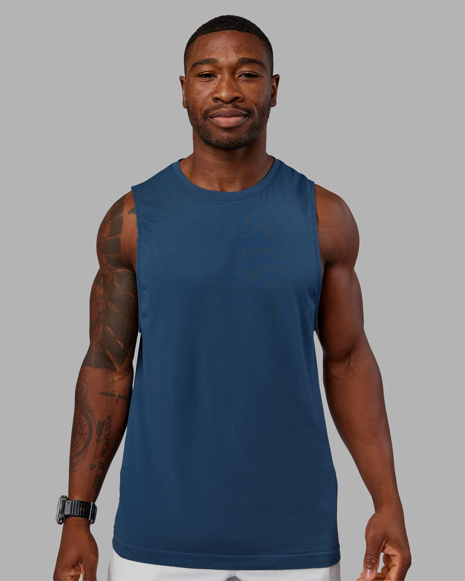 AeroFLX+ Seamless Muscle Tank - Indigo
