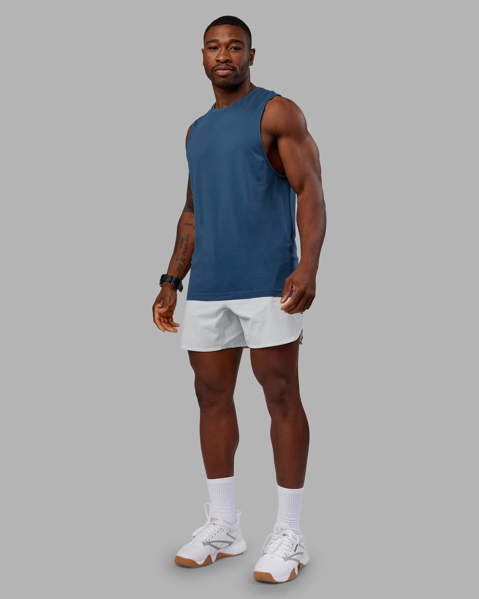 AeroFLX+ Seamless Muscle Tank - Indigo