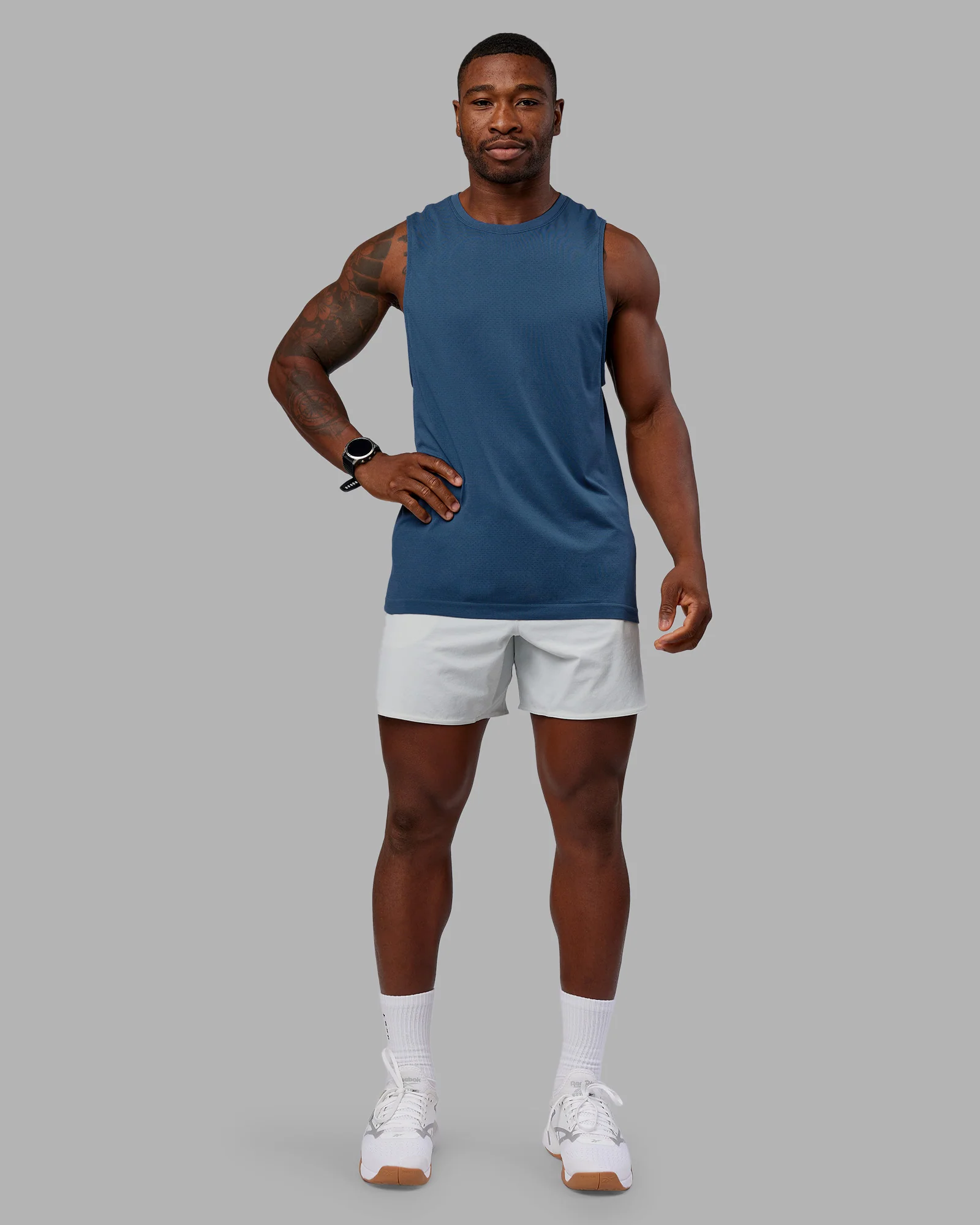 AeroFLX+ Seamless Muscle Tank - Indigo