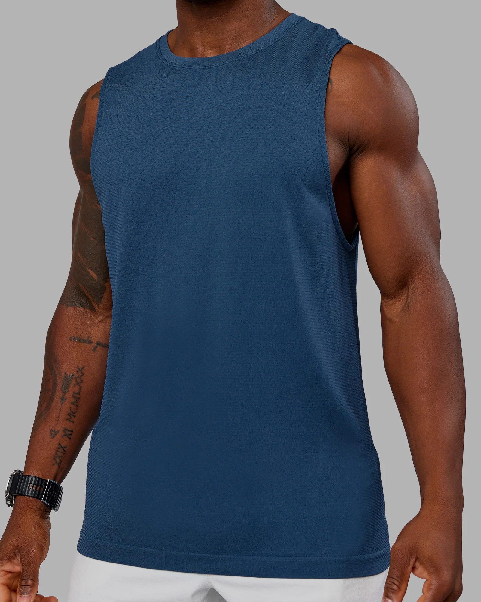 AeroFLX+ Seamless Muscle Tank - Indigo