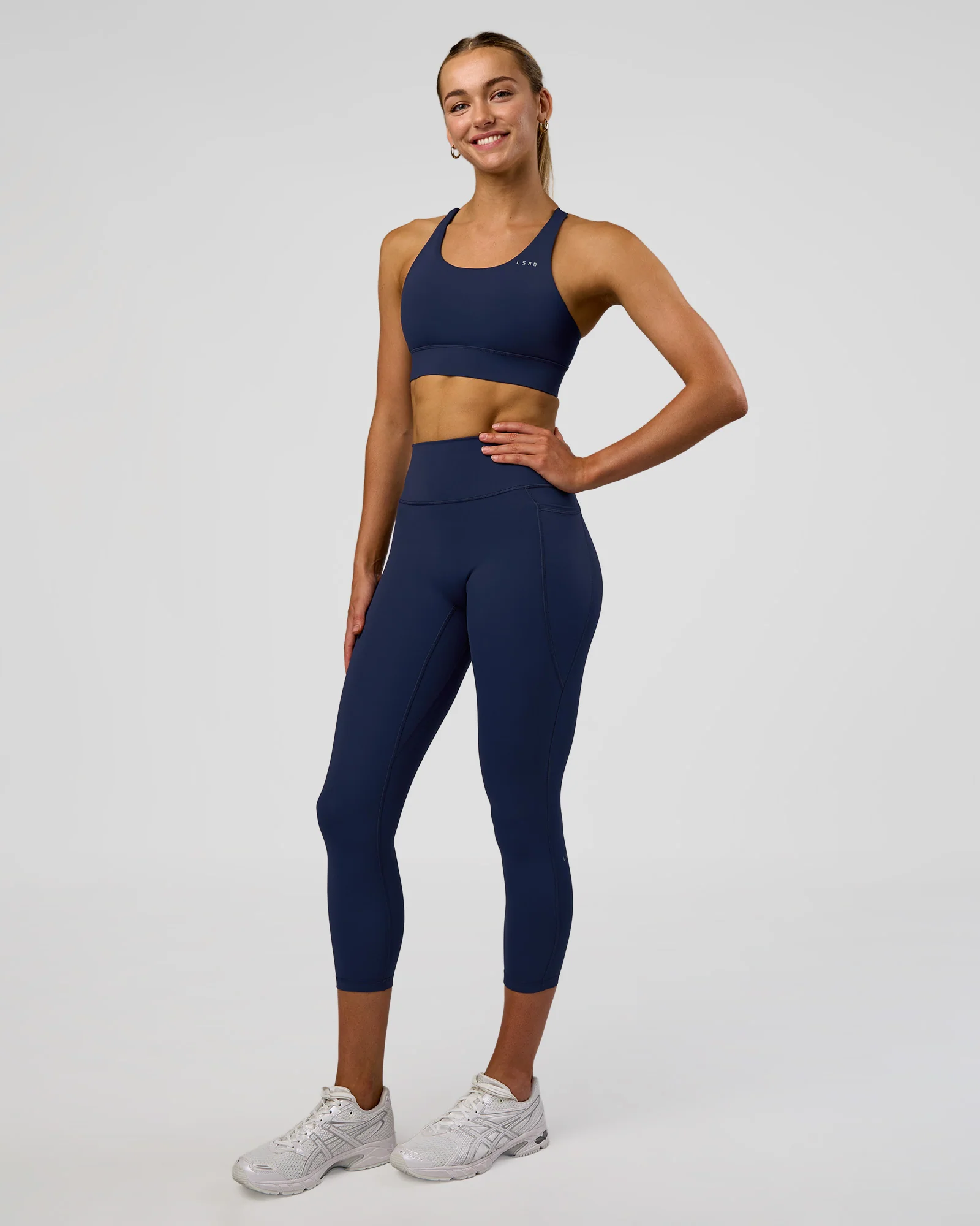 Fusion Ultra High-Rise 7/8 Legging Pockets - Future Navy