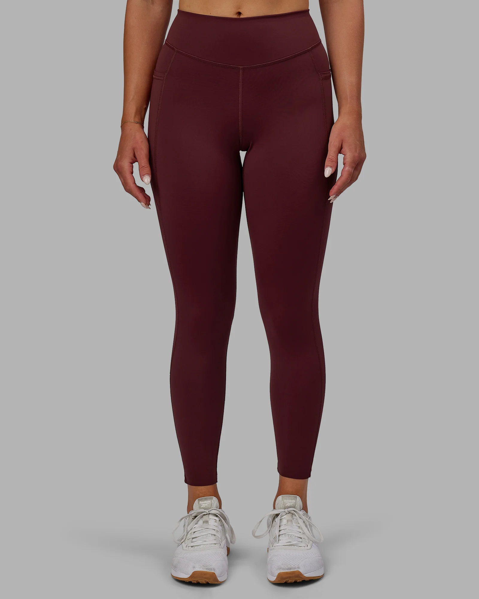 Elite High-Rise 7/8 Legging Pockets - Dark Cherry 10 Elite High-Rise 7/8 Legging Pockets - Dark Cherry