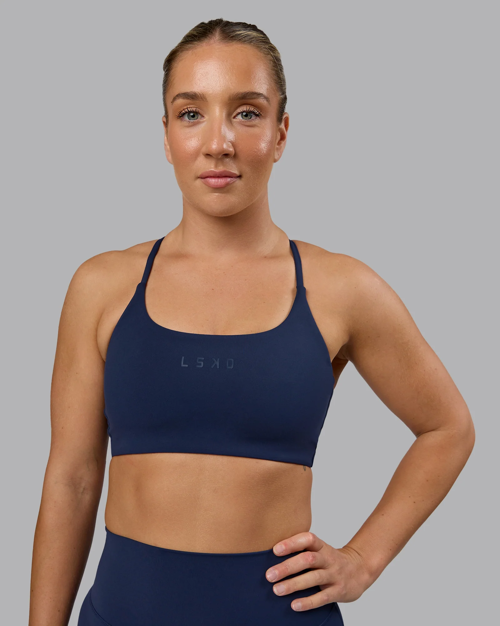 Twist Sports Bra - Future Navy