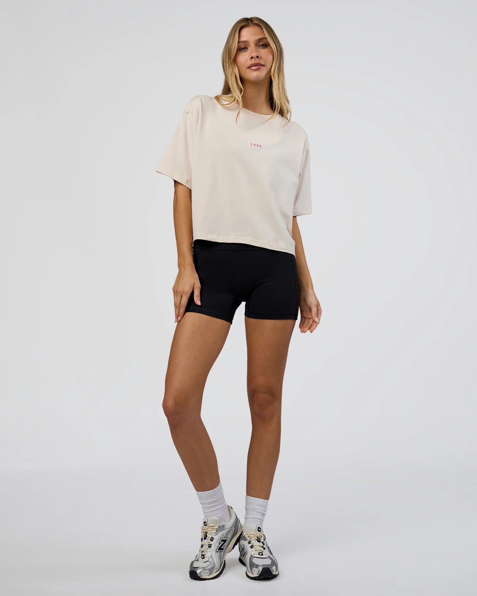 Go-To Heavyweight FLXCotton Graphic Skimmer Tee - Off White-Multi 5 Go-To Heavyweight FLXCotton Graphic Skimmer Tee - Off White-Multi