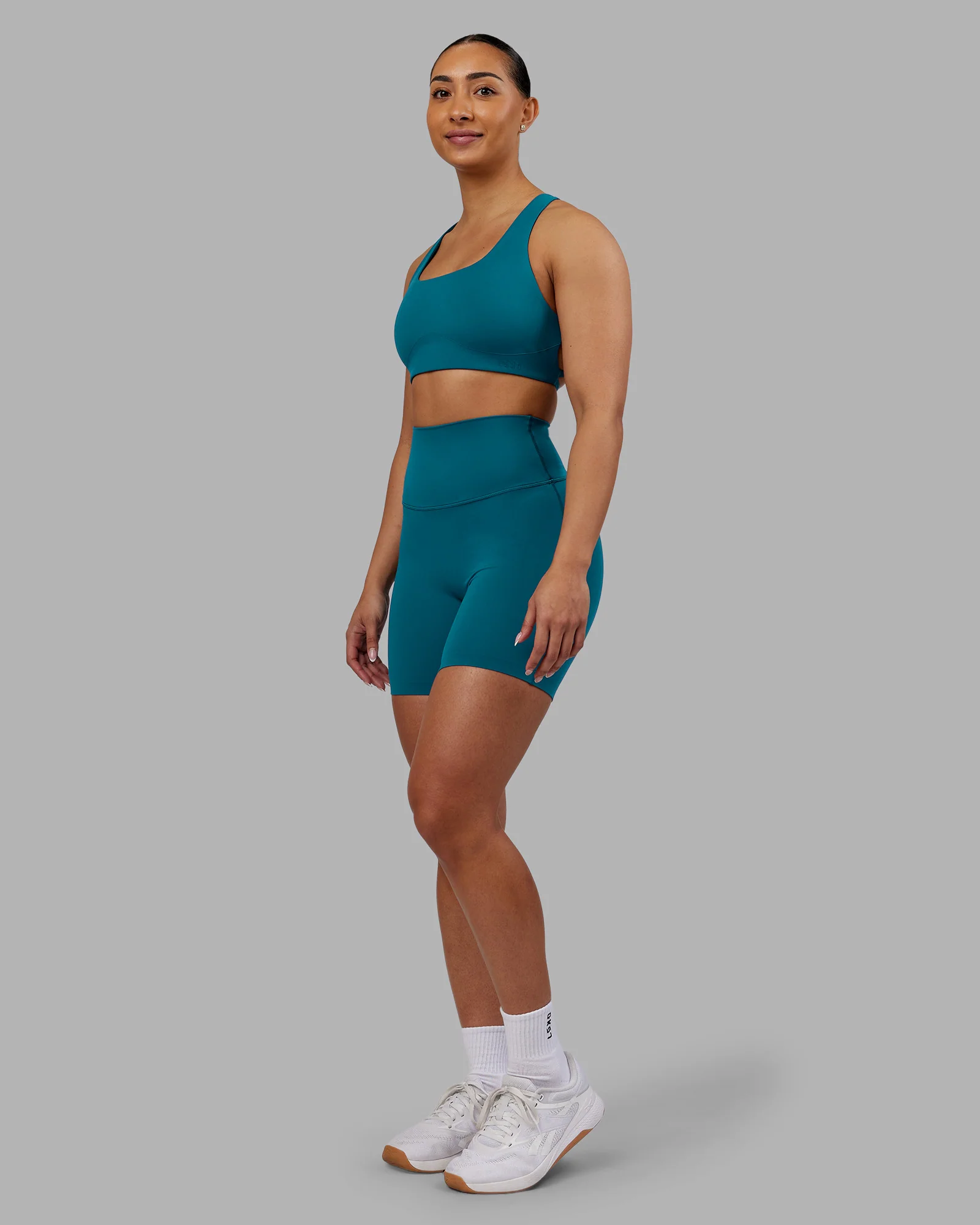 Aspire Sports Bra - Blue Coral