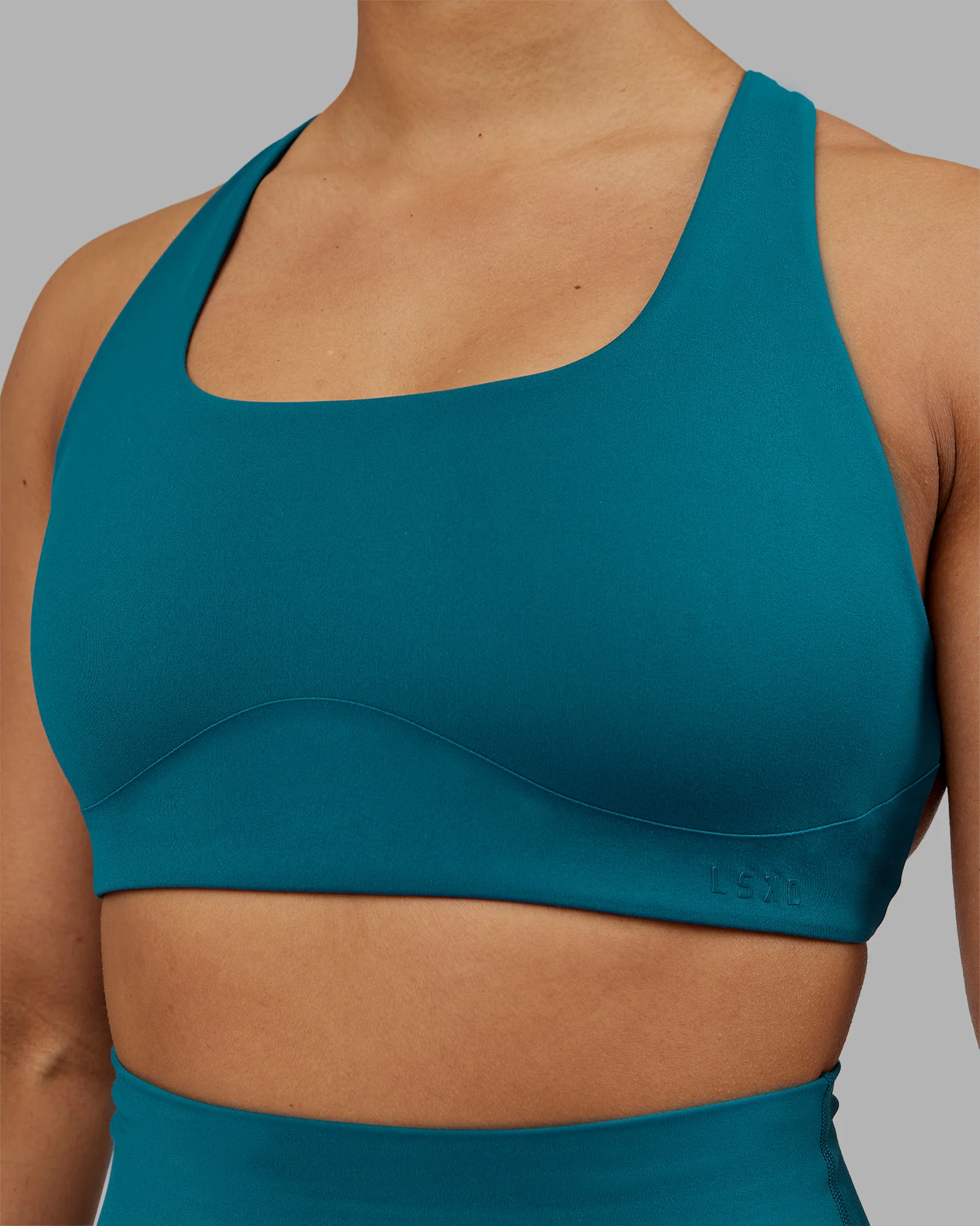 Aspire Sports Bra - Blue Coral