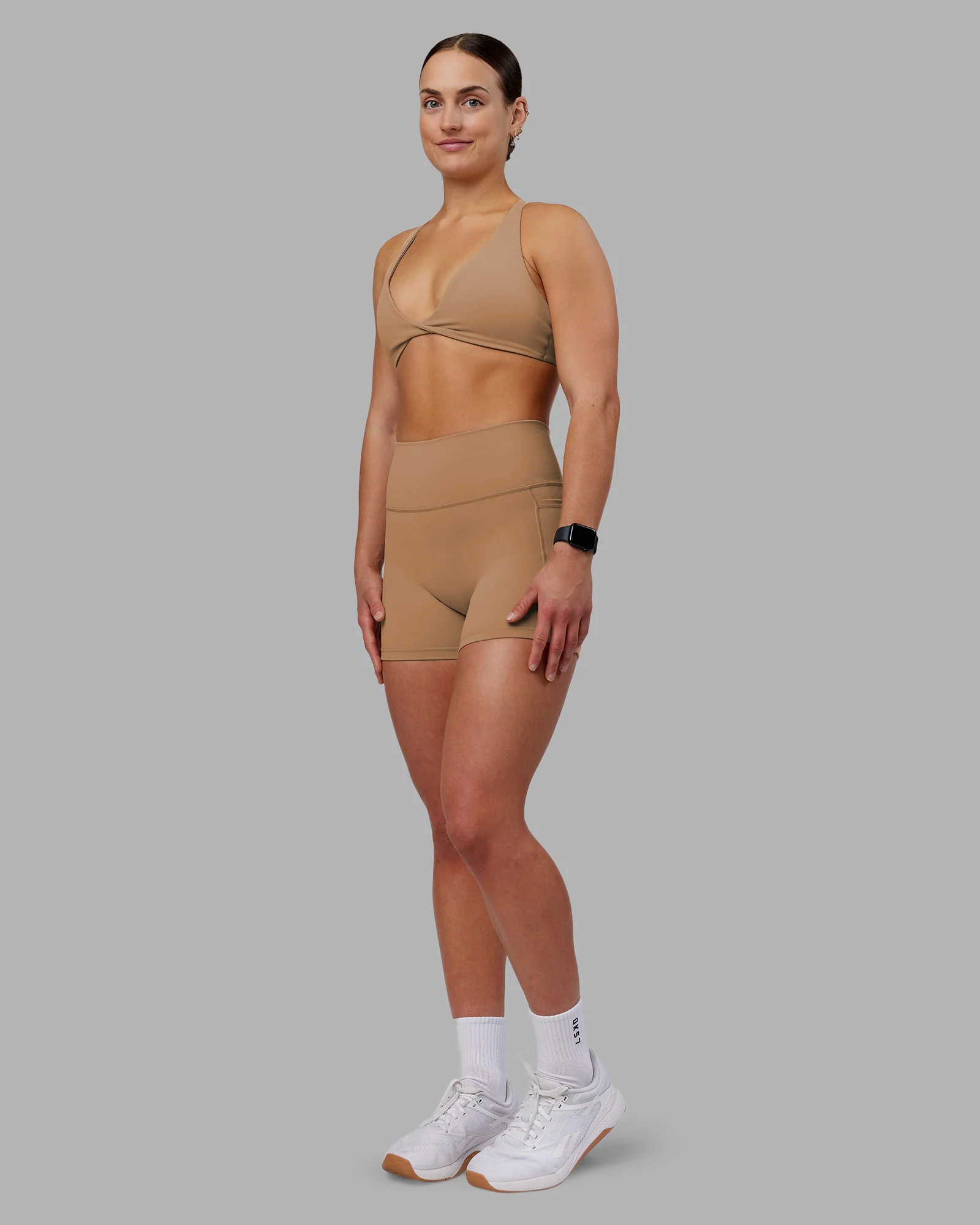 Agile Sports Bra - Warm Smoke 5 Agile Sports Bra - Warm Smoke