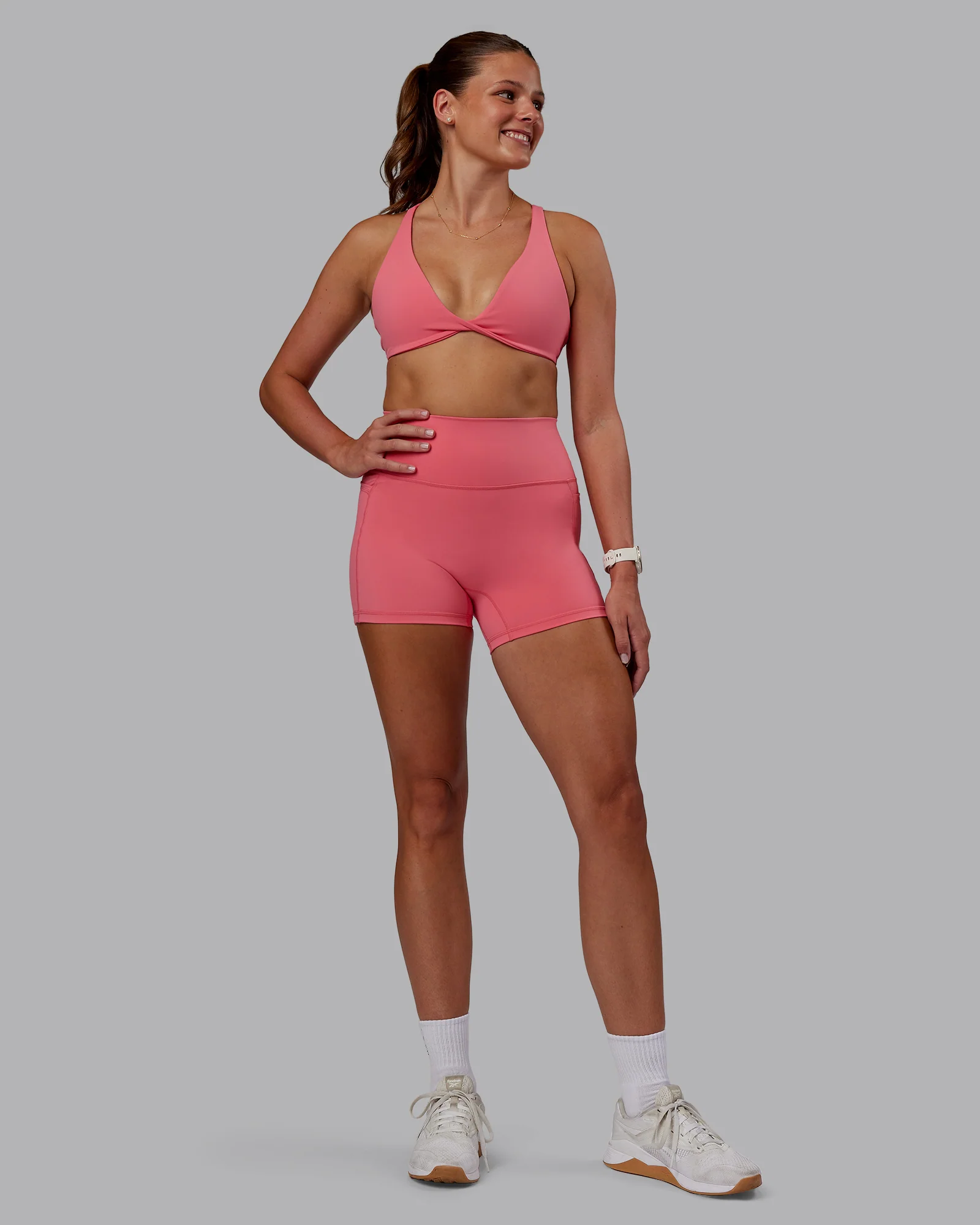 Agile Sports Bra - Pink Lemonade 4 Agile Sports Bra - Pink Lemonade