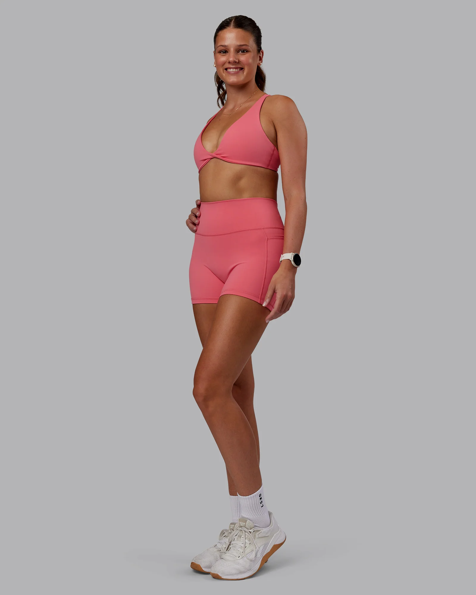 Agile Sports Bra - Pink Lemonade 6 Agile Sports Bra - Pink Lemonade