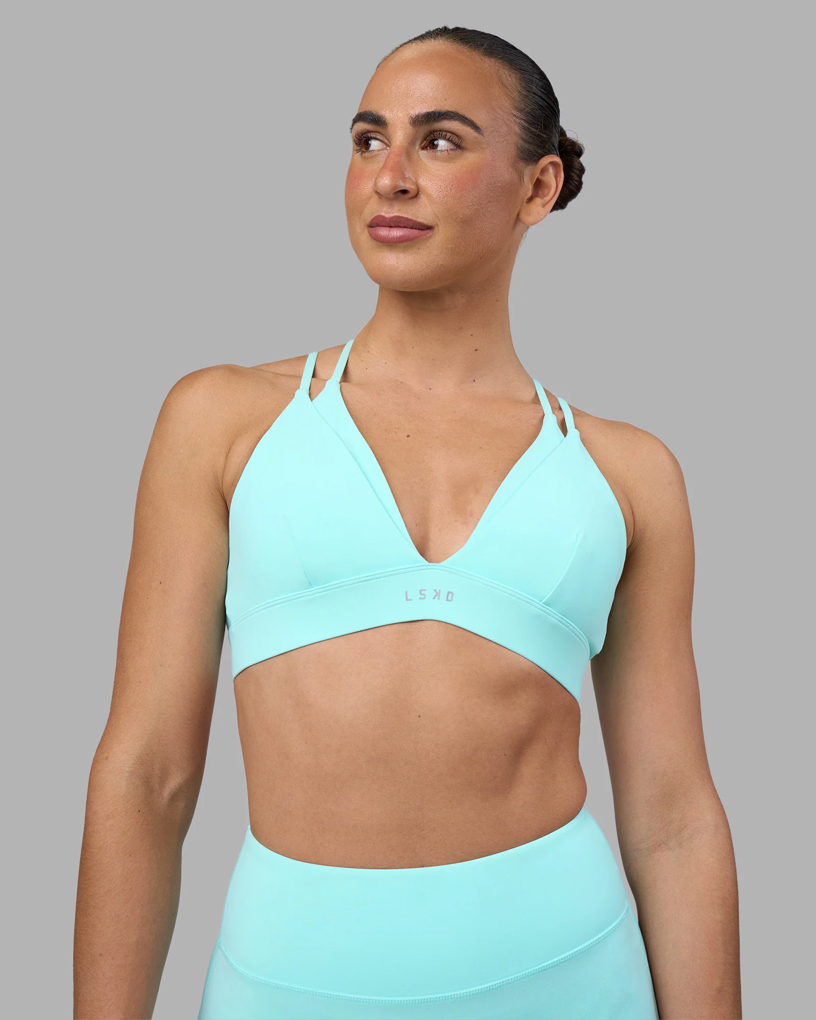 Aria Triangle Sports Bra - Island Paradise