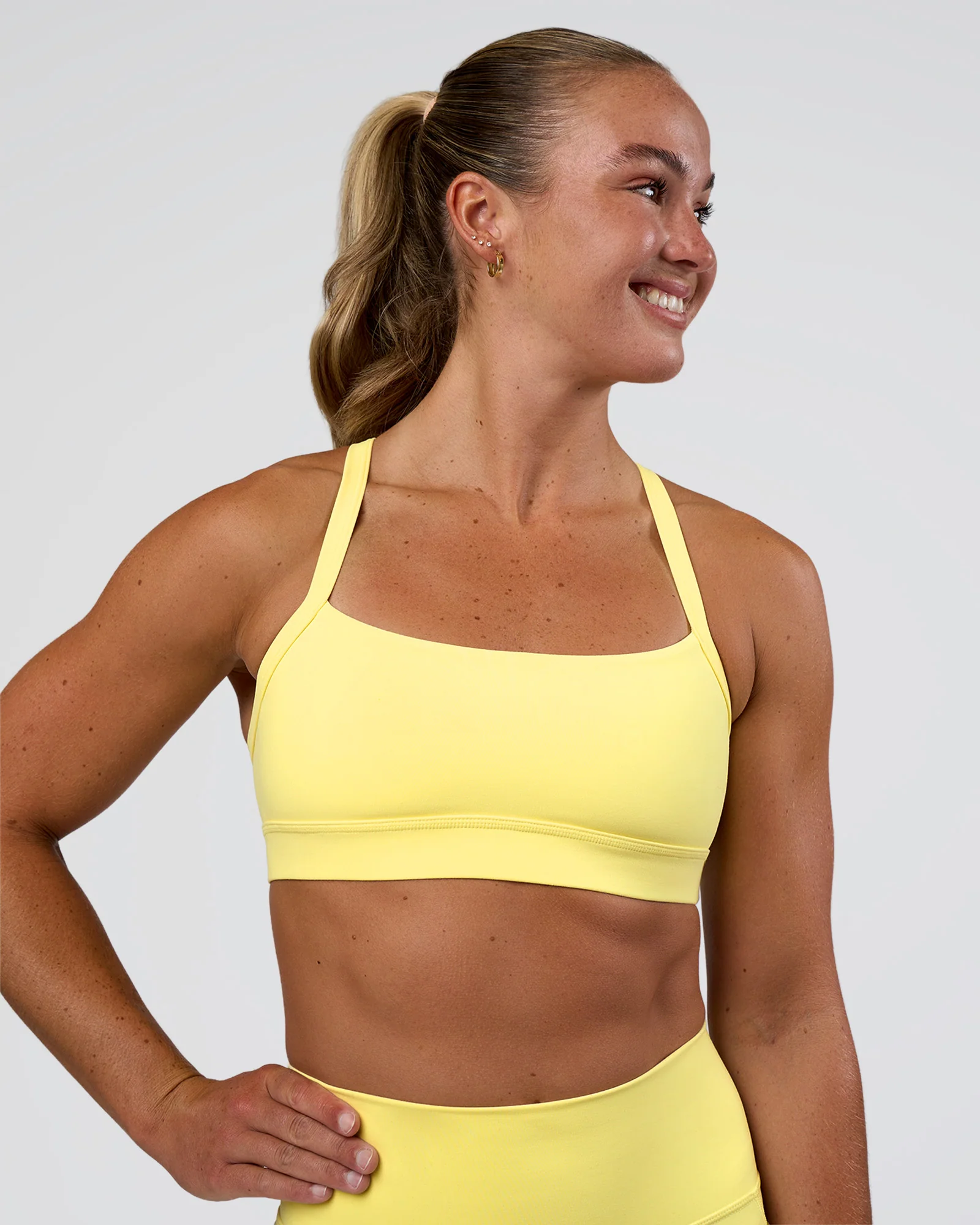 Momentum Sports Bra - Yellow Fizz