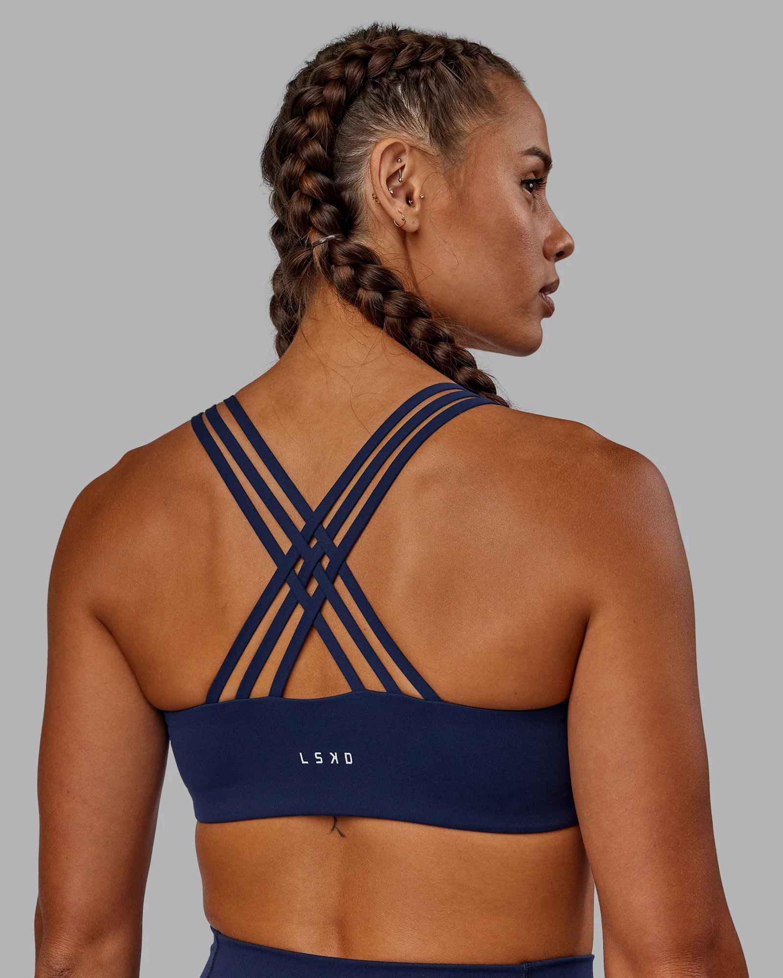 Push The Limit Sports Bra - Future Navy 5 Push The Limit Sports Bra - Future Navy