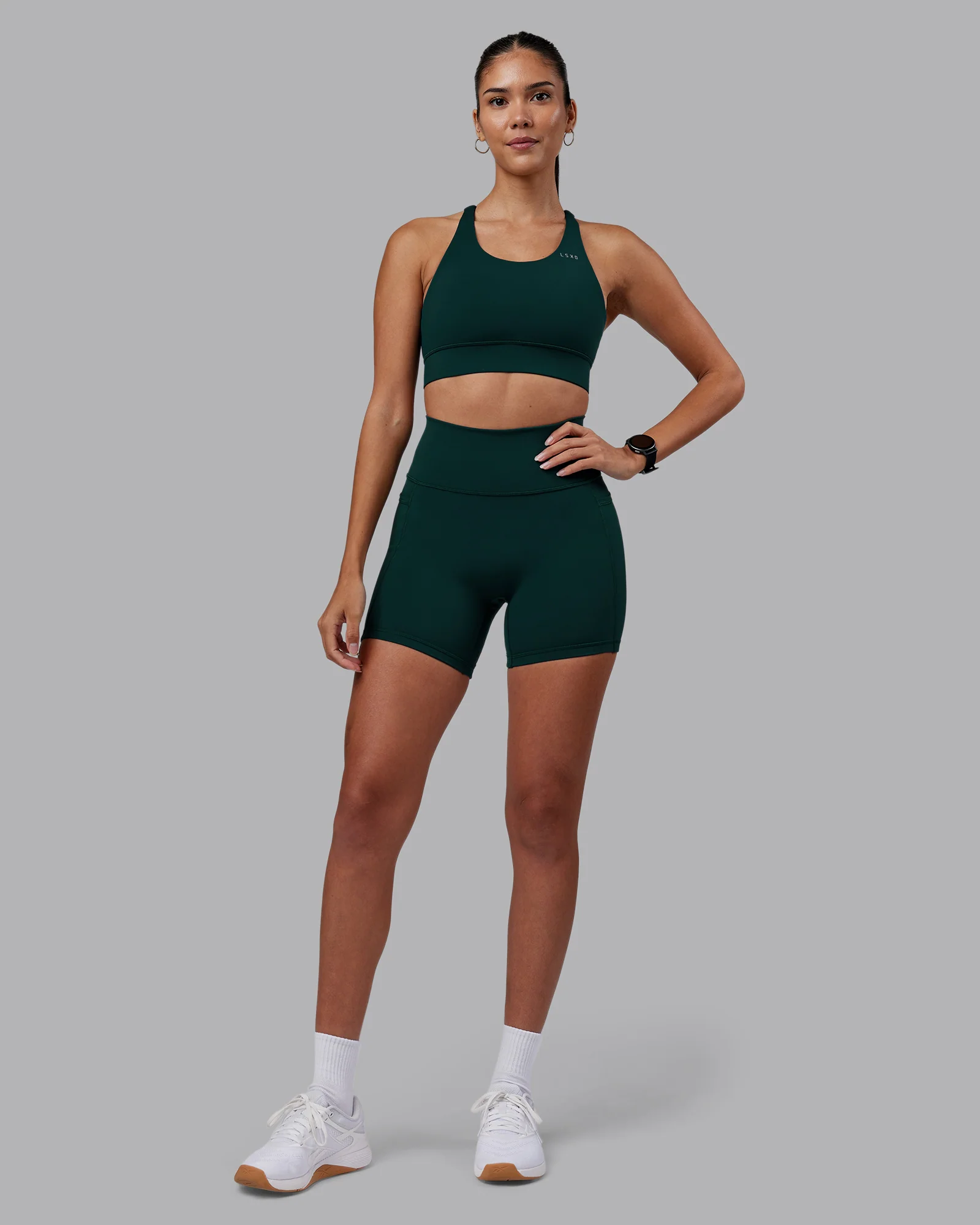 Accelerate Sports Bra - Dark Moss