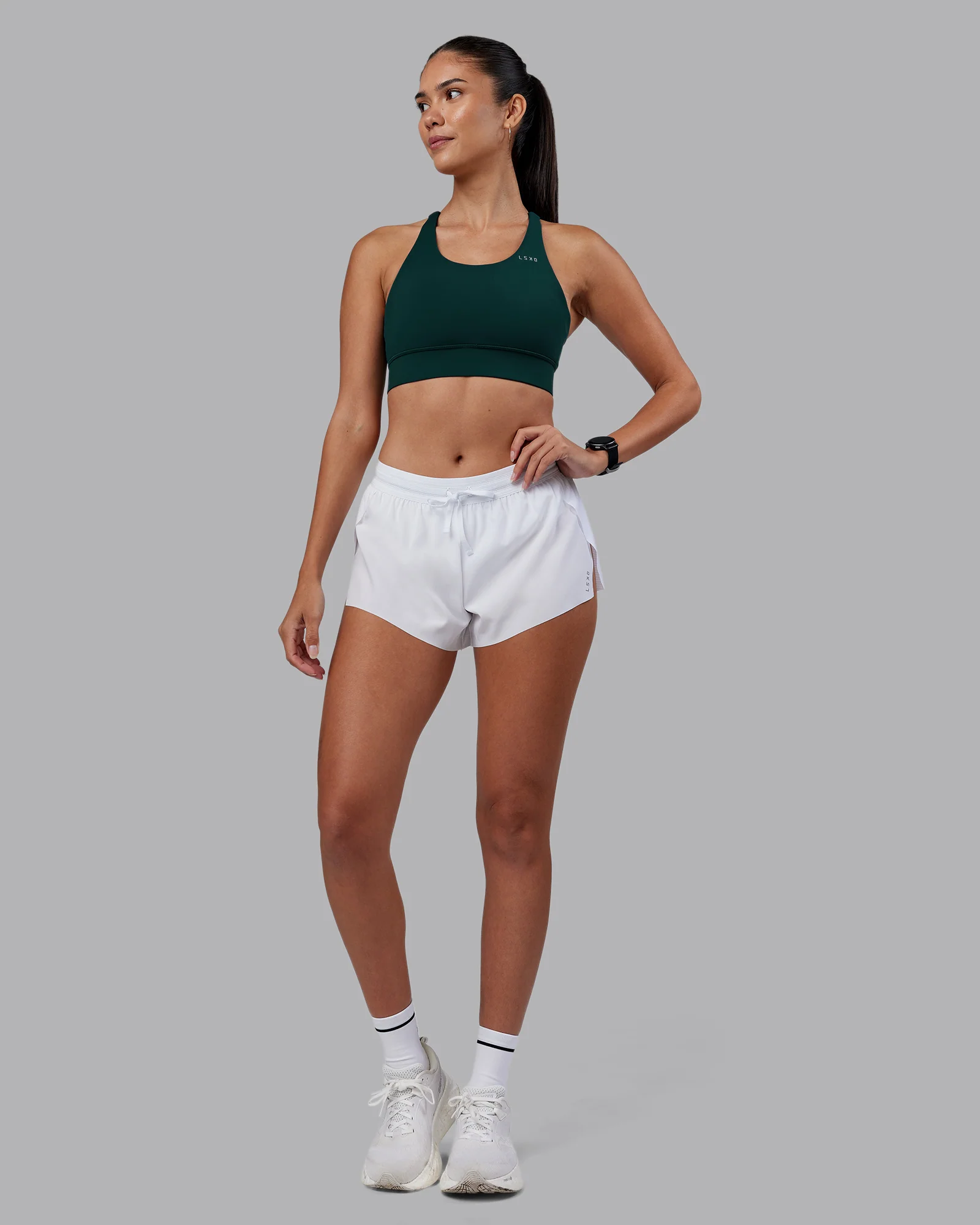 Accelerate Sports Bra - Dark Moss