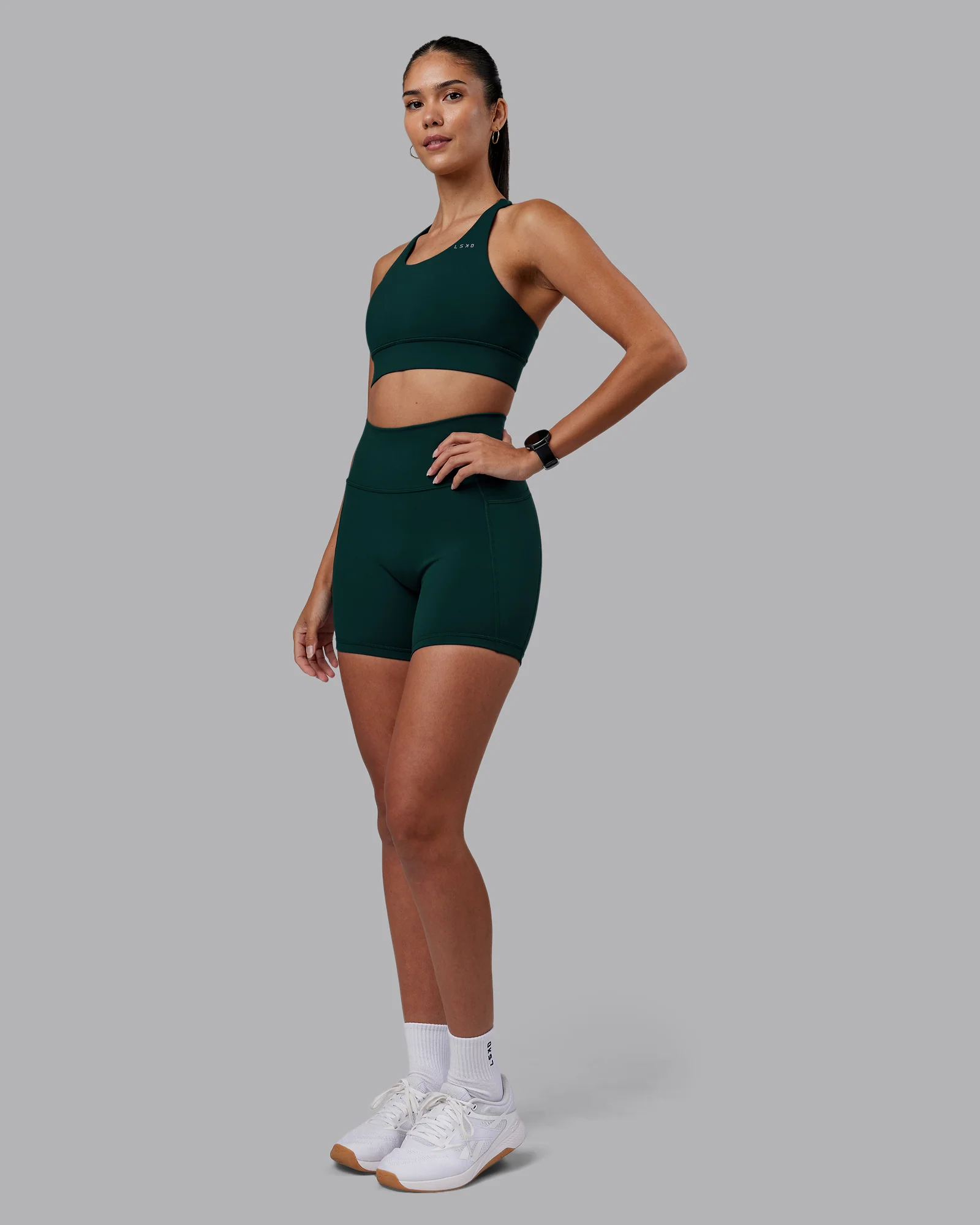 Accelerate Sports Bra - Dark Moss