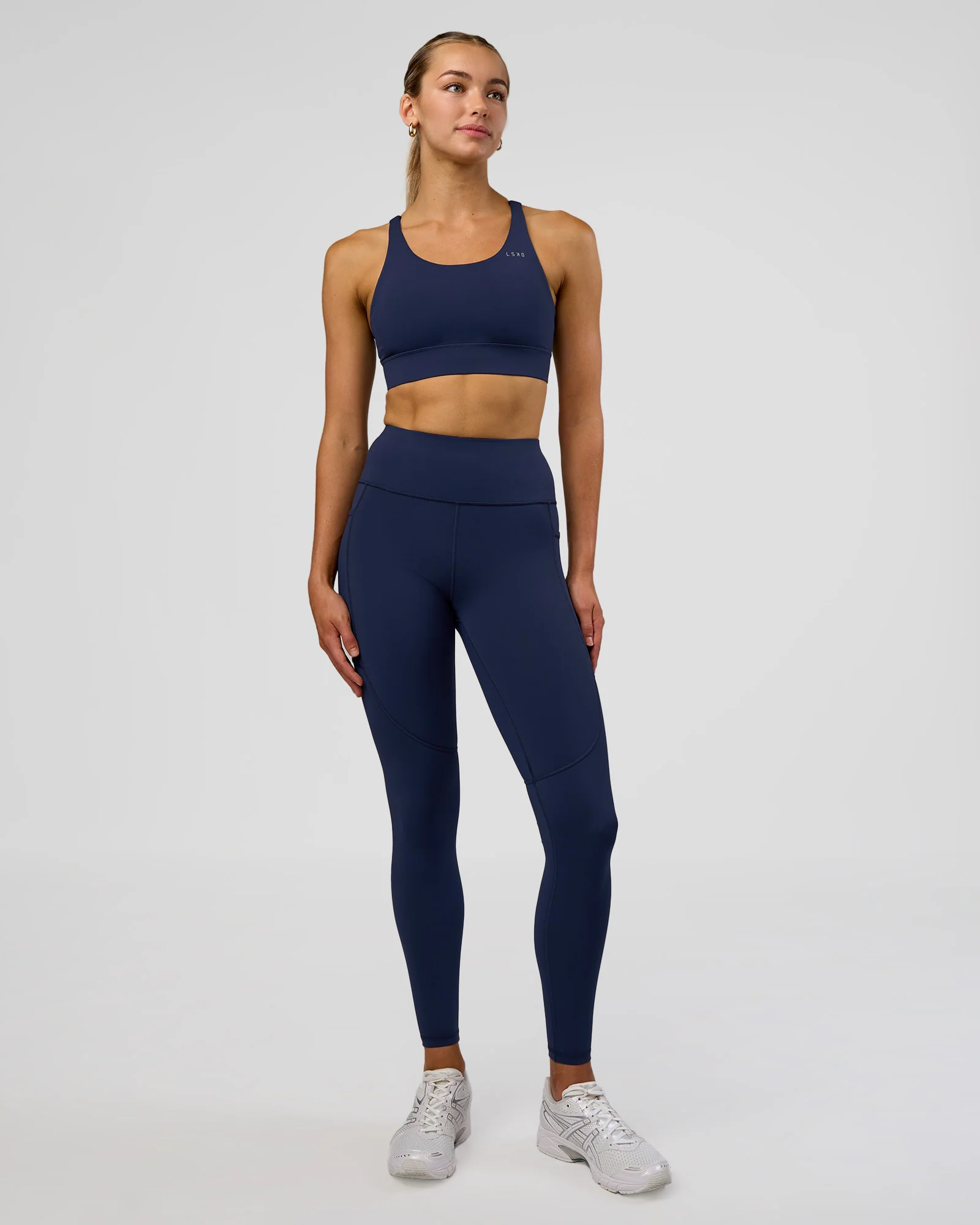 Accelerate Sports Bra - Future Navy