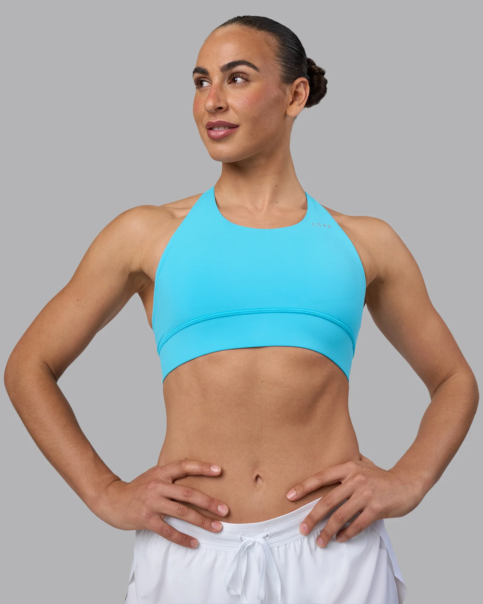 Accelerate Sports Bra - Blue Atoll