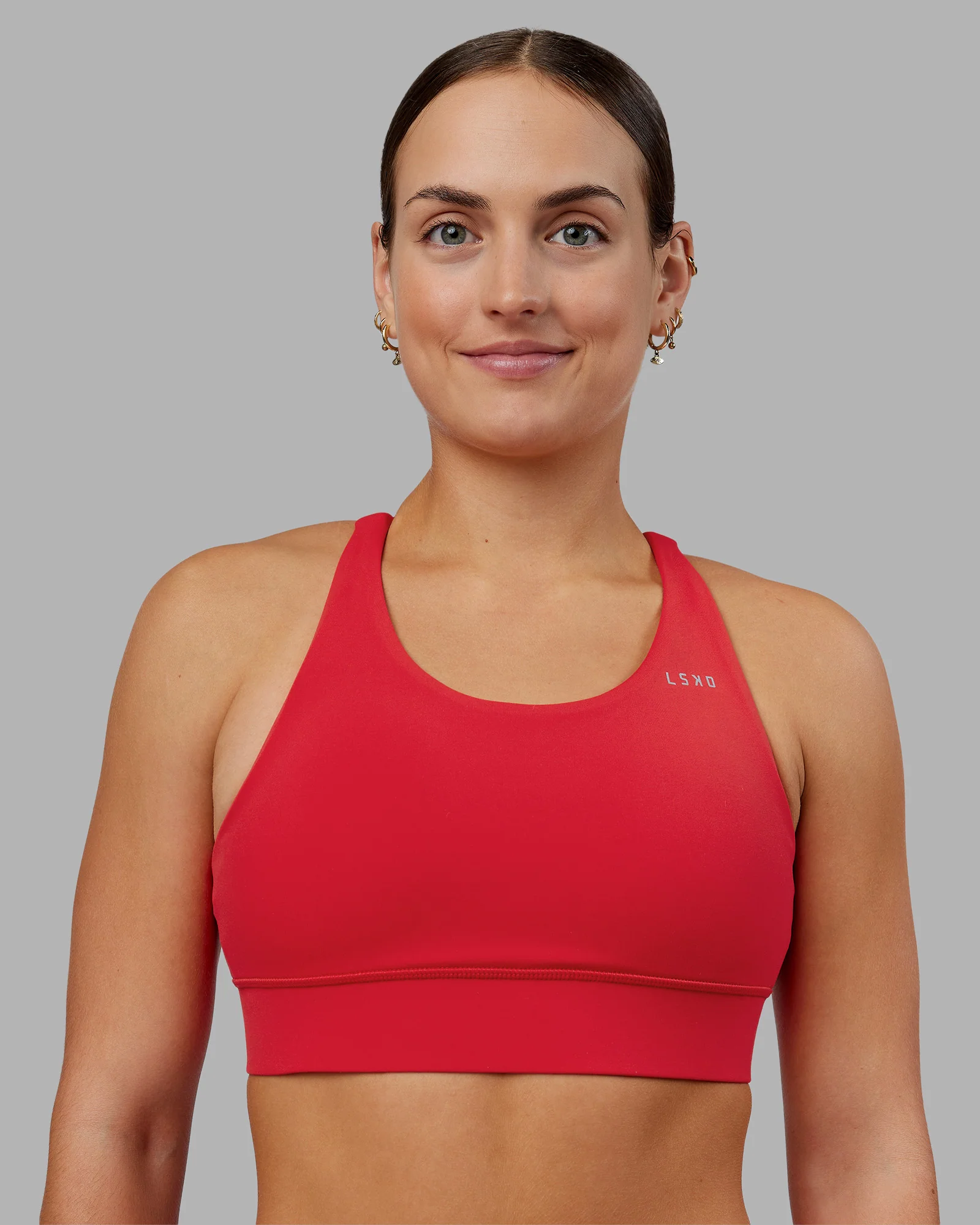 Accelerate Sports Bra - Scarlet