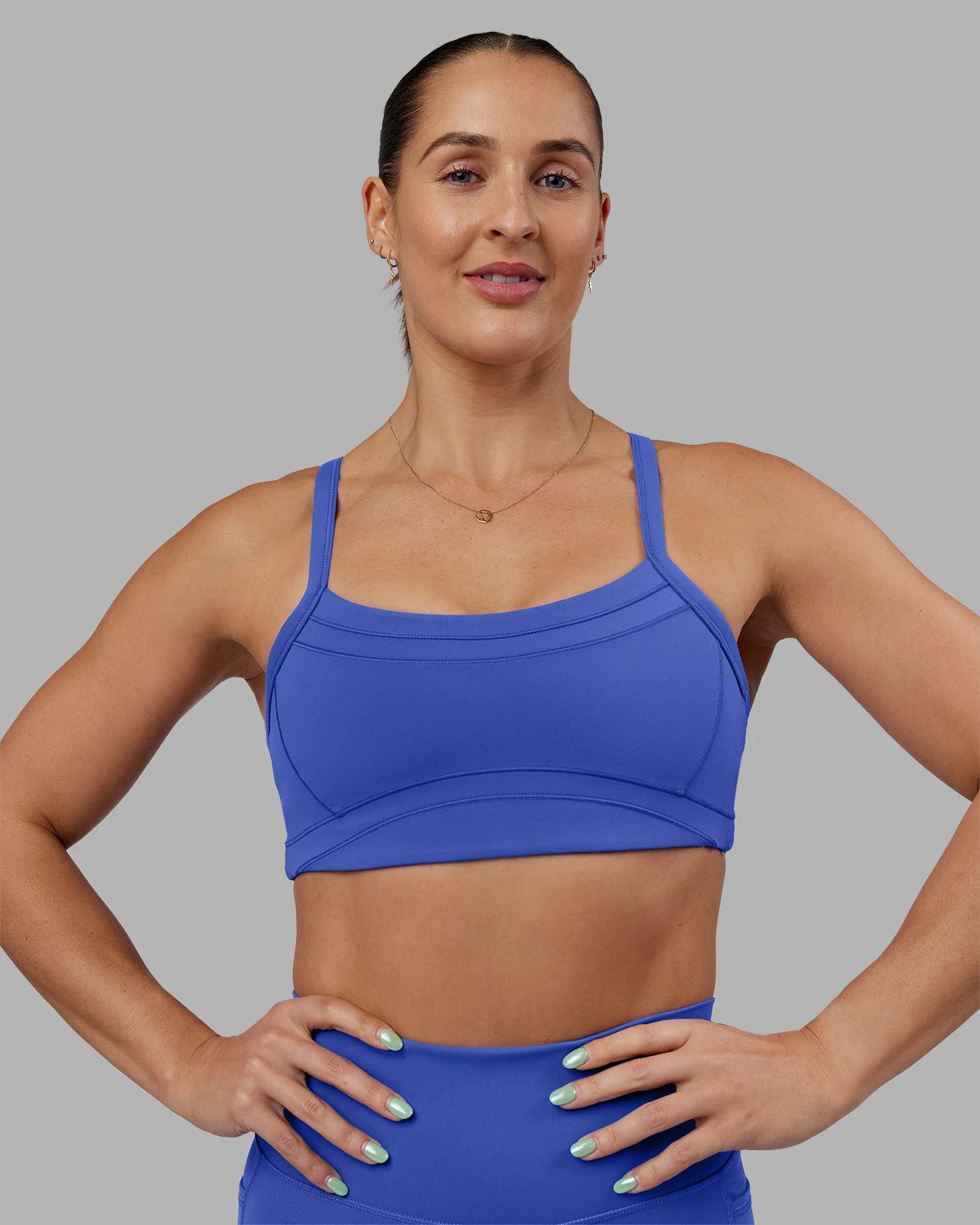 Abs Ignite Sports Bra - Power Cobalt