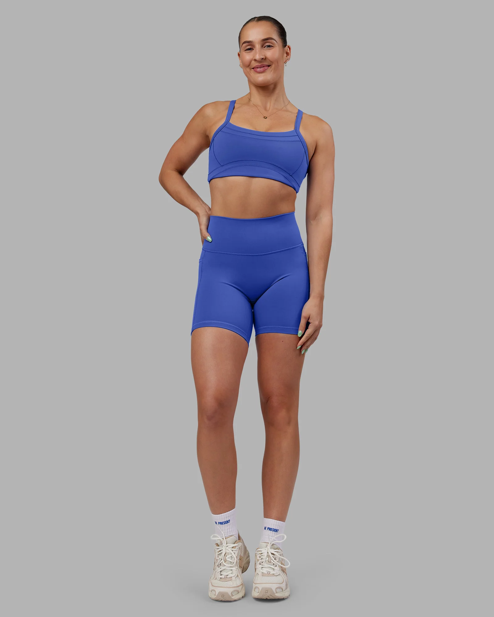 Abs Ignite Sports Bra - Power Cobalt