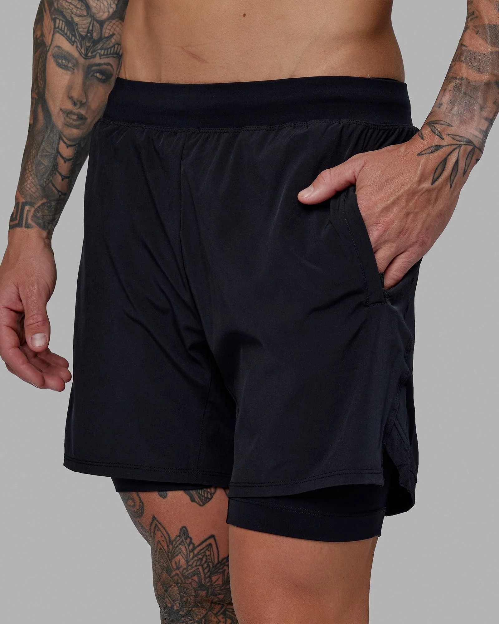 Challenger 6" Lined Performance Short - Black