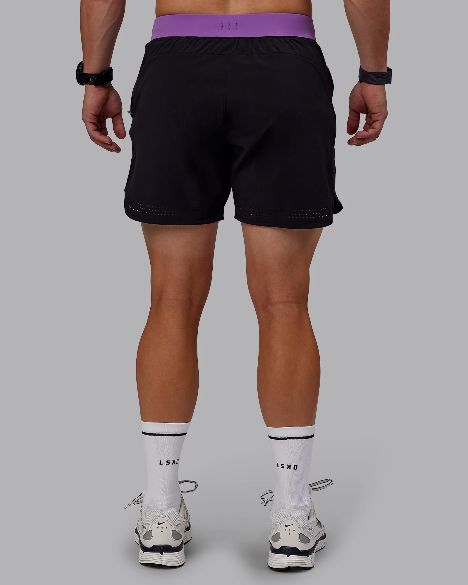 Lift 6" Short - Black-Purple Swirl 4 Lift 6" Short - Black-Purple Swirl