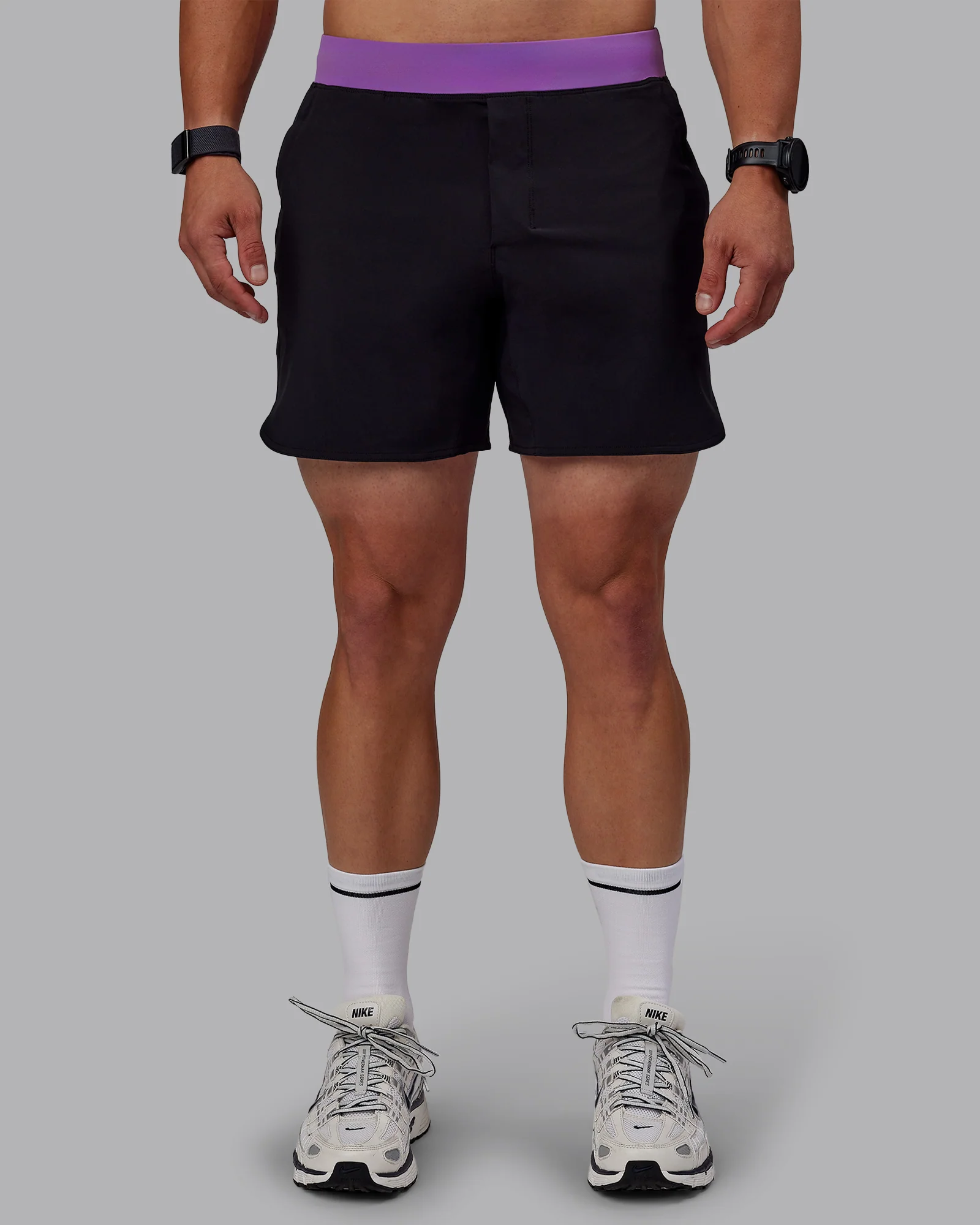 Lift 6" Short - Black-Purple Swirl 6 Lift 6" Short - Black-Purple Swirl