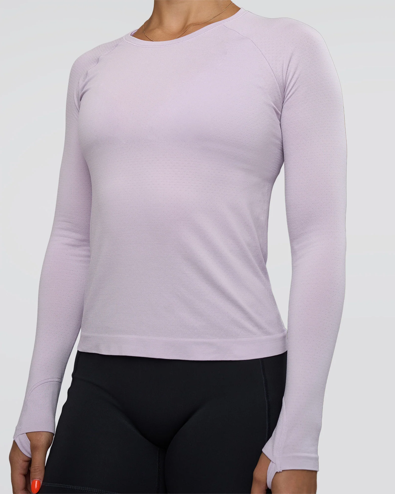 AeroFLX+ Seamless Long Sleeve Tee - Fair Orchid/Fair Orchid 4 AeroFLX+ Seamless Long Sleeve Tee - Fair Orchid/Fair Orchid